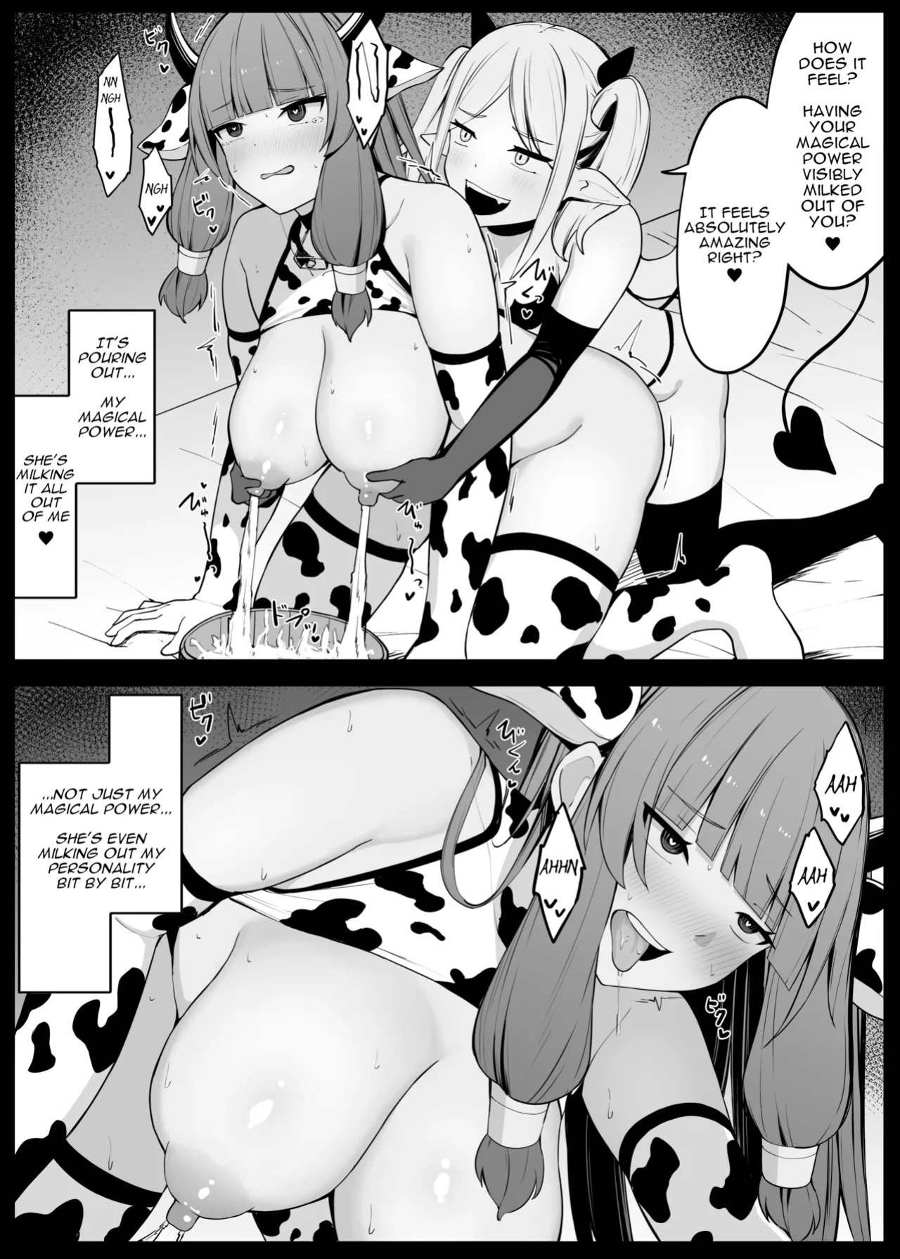 [Omochi no Mochiya (Wabimochi)] Saikyou Witch ga Succubus ni Miryou Sarete Haiboku Suru Hanashi | How the Strongest Witch Was Charmed and Defeated by a Succubus [English]