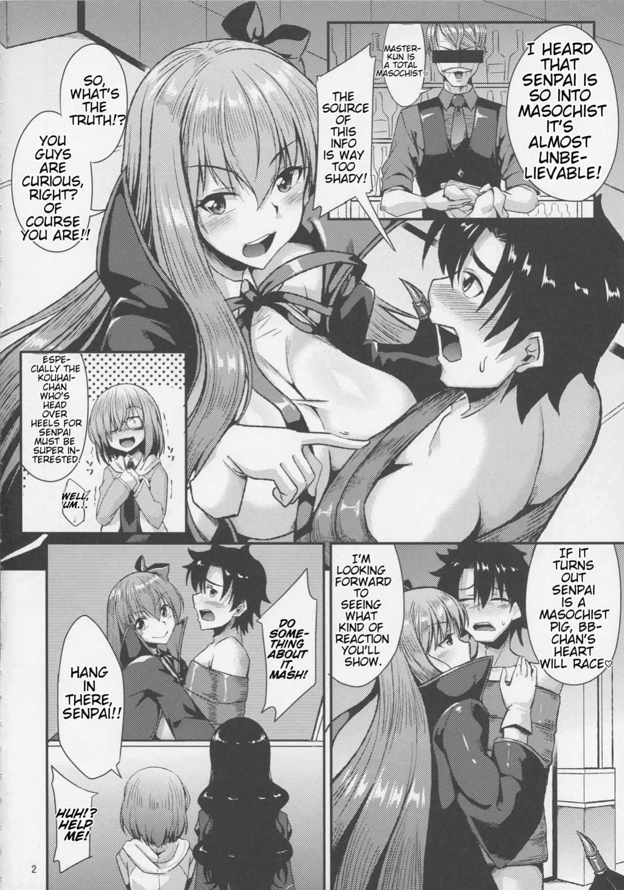 (COMIC1☆15) [ENNUI (Nokoppa)] Buta-san Channel | Piggy-san Channel (Fate/Grand Order) [English]
