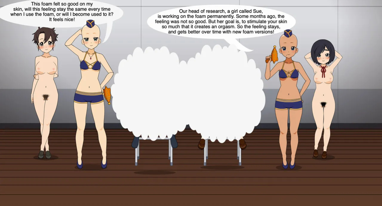 All Bald Airways - 01 - Jen's new Crew