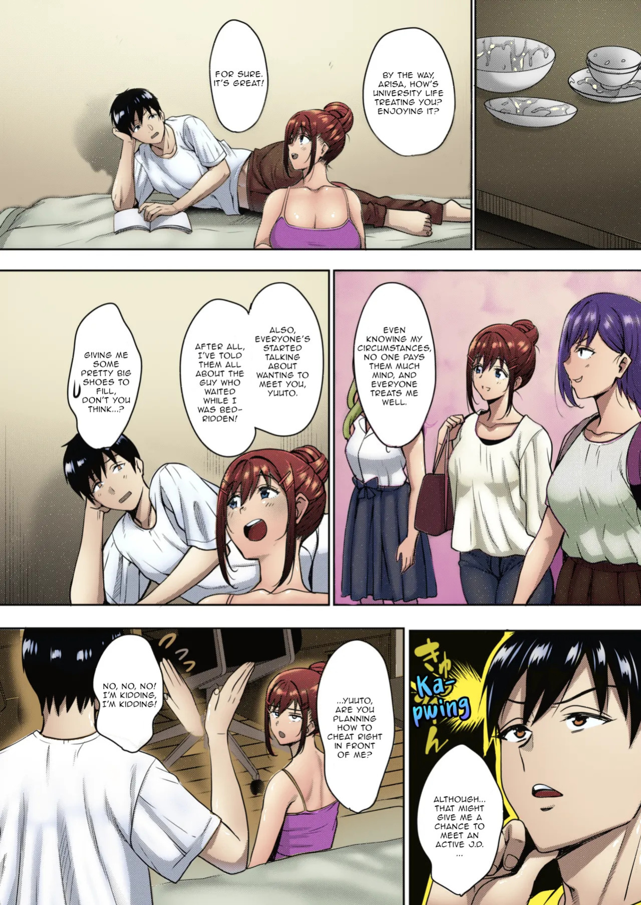 [Mon-petit] Uchi no Kawaii Doukyonin-san Sonogo | My Cute Roommate Epilogue (COMIC Megastore Alpha 2019-07) [English] [Aganon] [Colorized] [Digital]