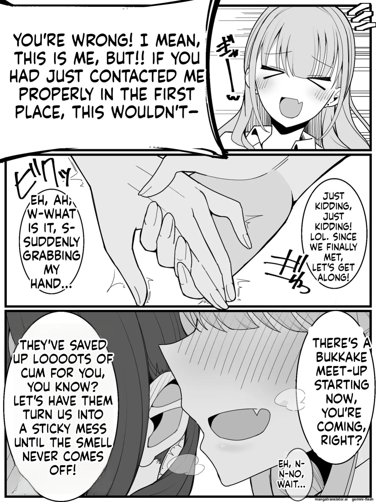 [Fuaku Yuu (Yufuck)] Bukkake Off Kai Sanka Kibou! 3 [MTL]