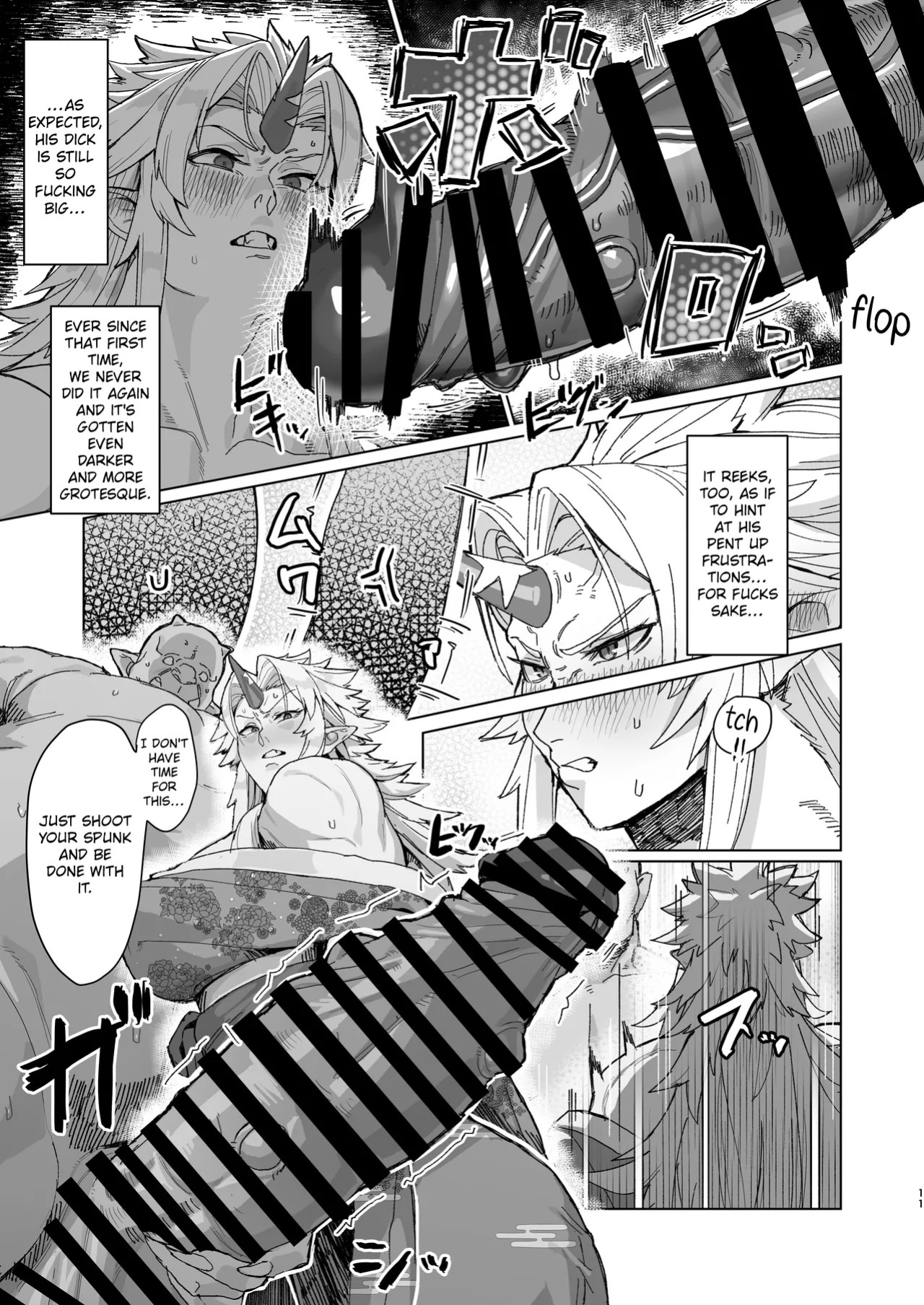 [Kugara] Yuugi Nee-san to Orc ga Kunzu Hoguretsu 2 | Yuugi Locked In A Grapple With An Orc 2 (Touhou Project) [English] [Digital]
