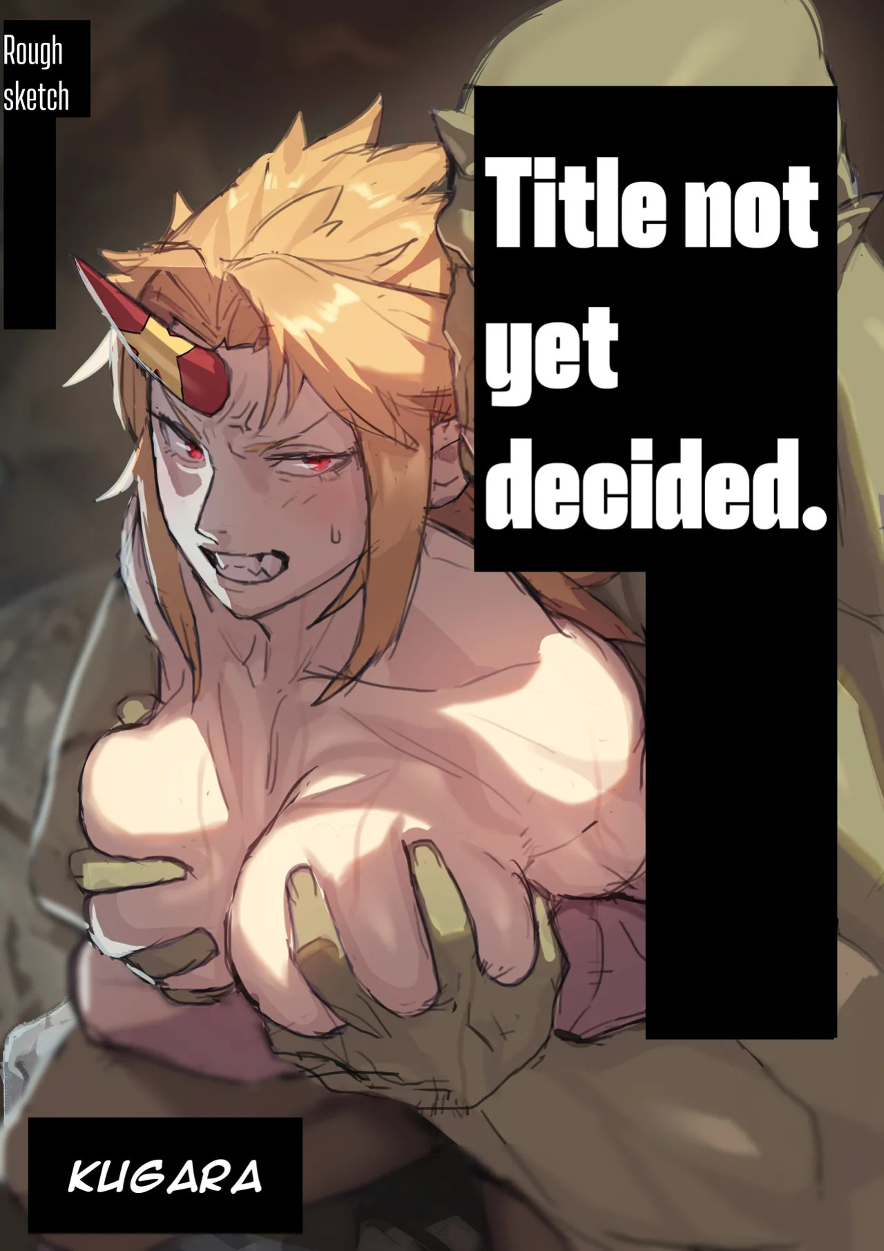 [Kugara] Yuugi Nee-san to Orc ga Kunzu Hoguretsu 2 | Yuugi Locked In A Grapple With An Orc 2 (Touhou Project) [English] [Digital]
