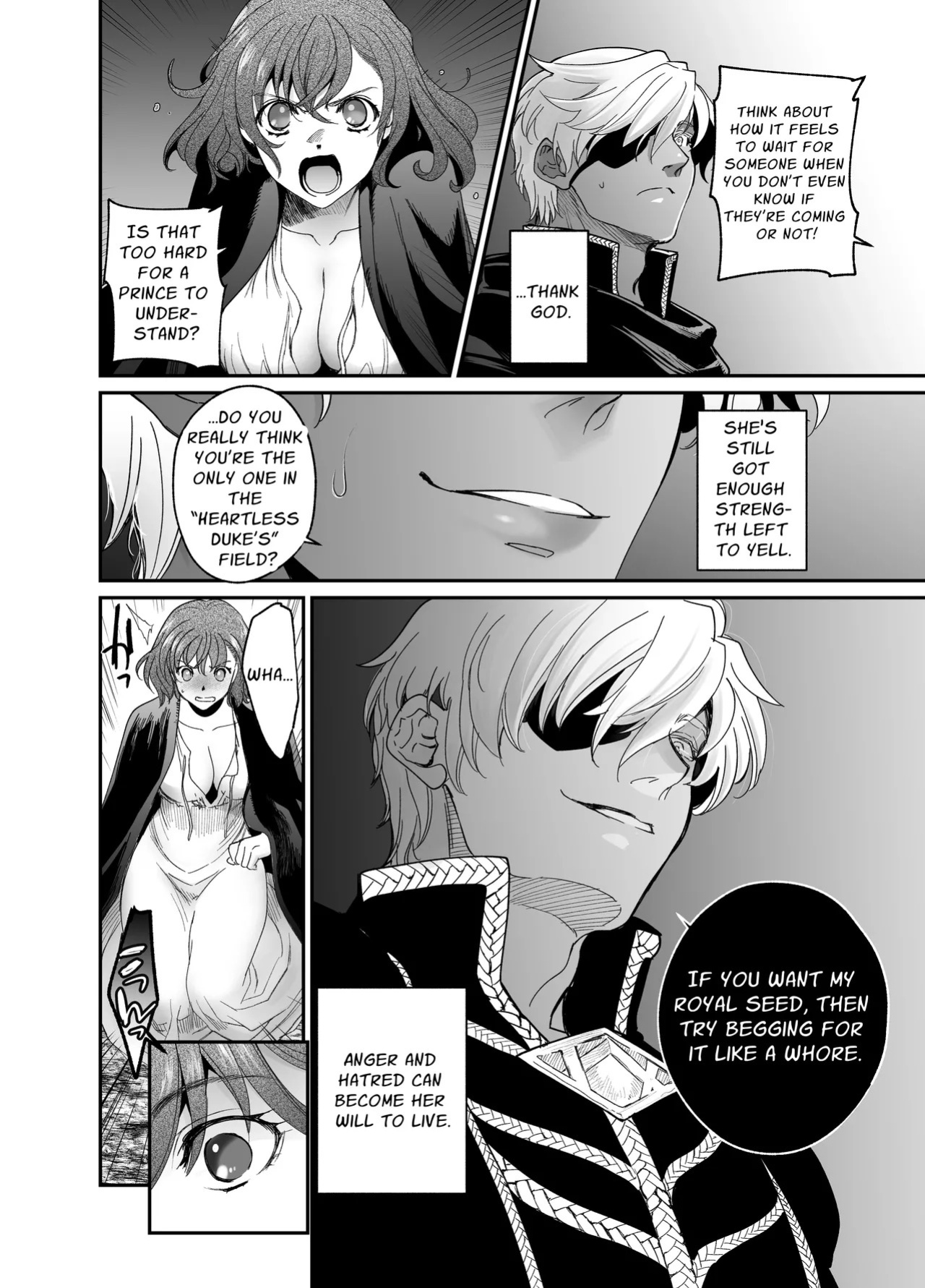 [Toko-ya (Kitoen)] Shikei Senkoku Sareta Kenjo ga Kiraware Ouji ni Dekiai Sarete, Shiawase ni Naru made no Monogatari Chuuhen | The Condemned Wise Woman and The Loathsome Prince Who Adores Her 2[Digital][English][kanzou]