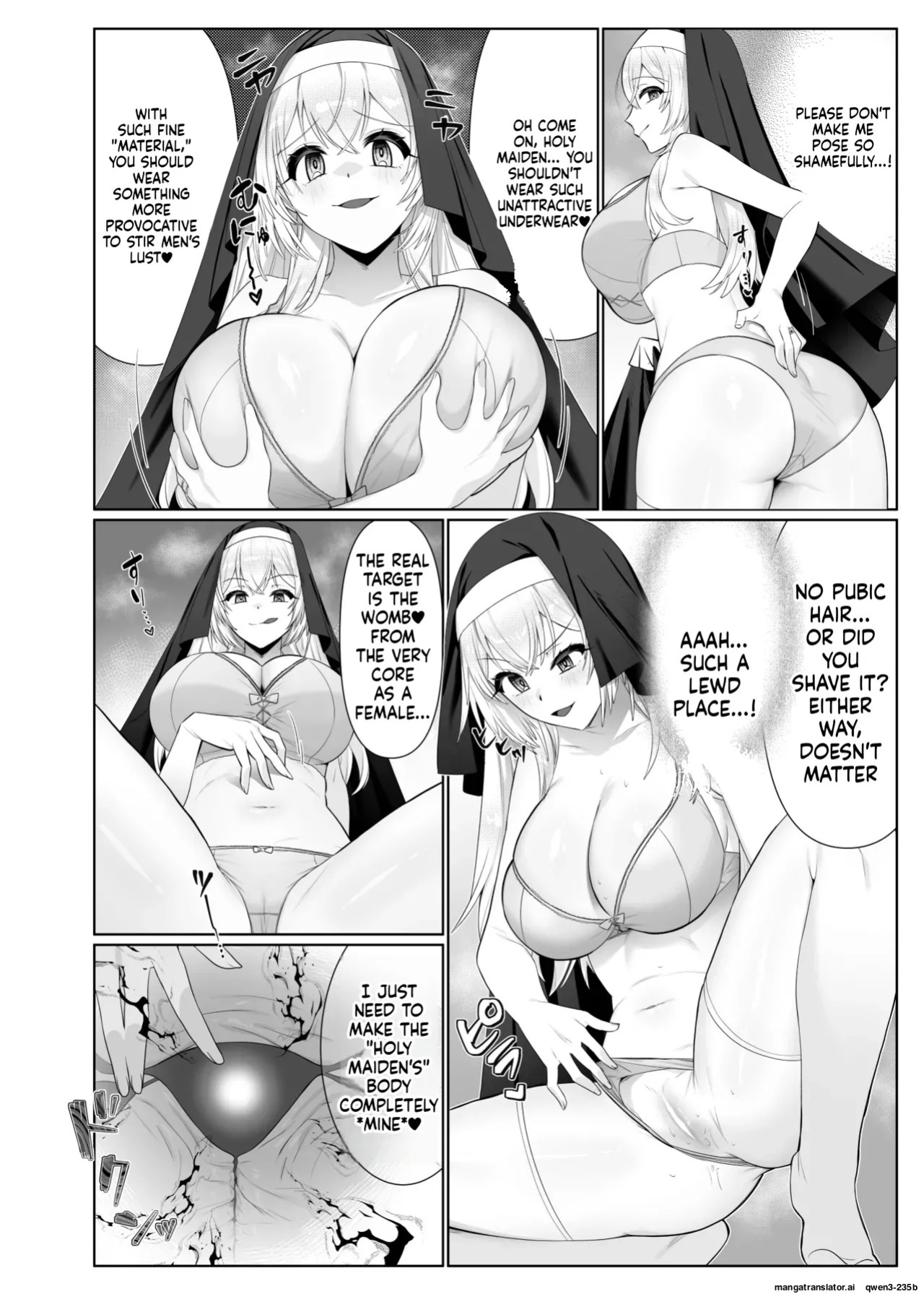 [Hyoui Lover (Meitei Roppa)] Seijo Osen ~Tenshi no You na Sister ga "Tamashii goto Ubawareru" Hanashi~ [Digital] (SCANMTL)