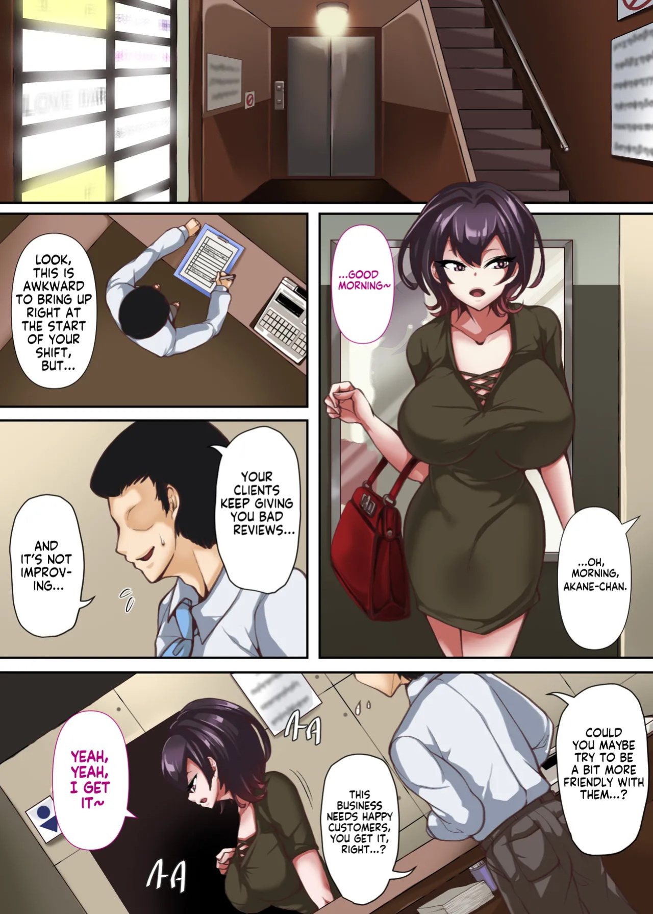 [Mitsumitsu Niku] Taido Warui Jou wa Otoshigai Arimasu | This Bratty Prostitute Was Easy To Break [English] [KM_42]