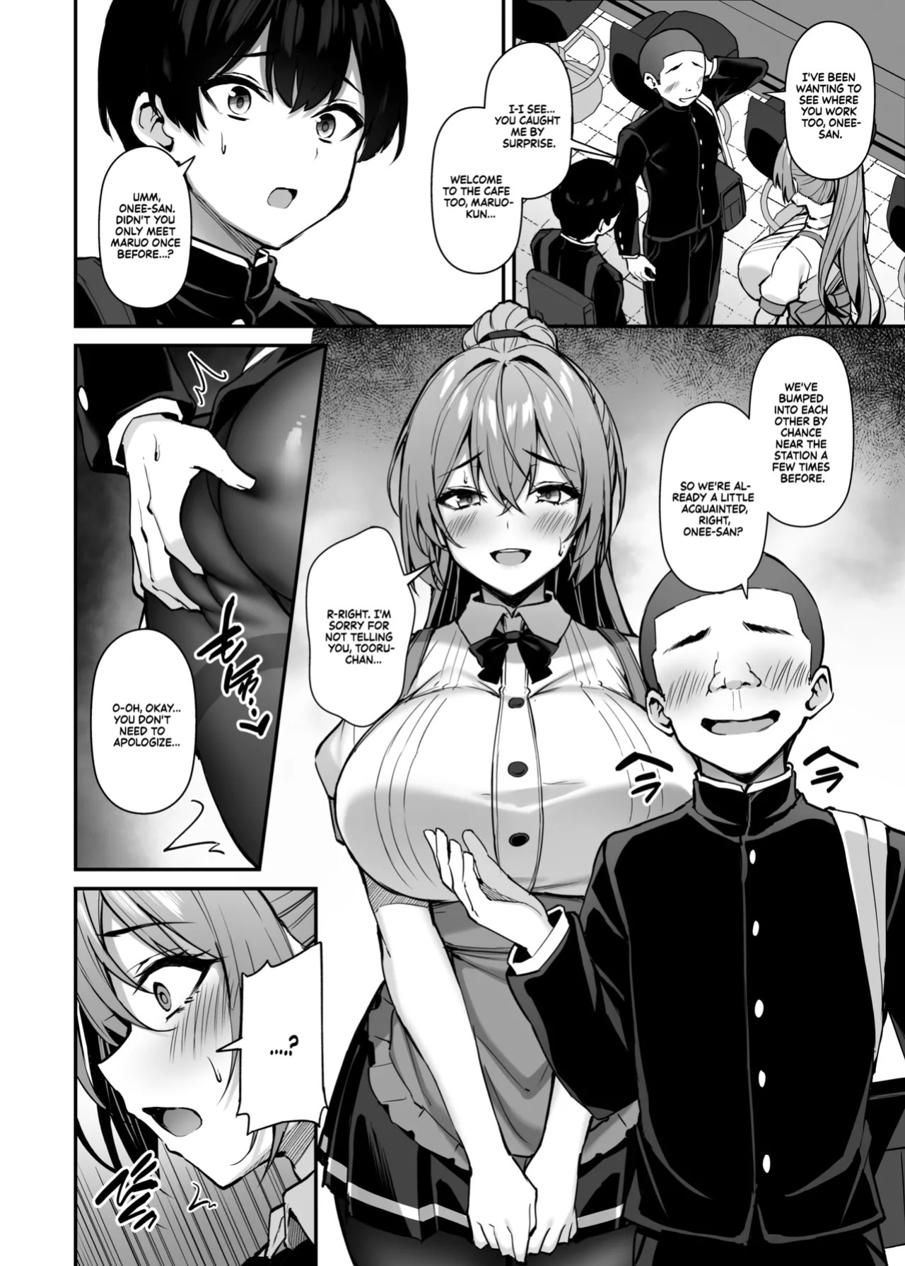 [Mofurentei (Xe)] Itsumo Yasashii Oneesan Wa Boku No Inai Aida Ni 2 | My Kind Onee-san, While I was away... 2 [English] [Sonarin迫] [Digital]