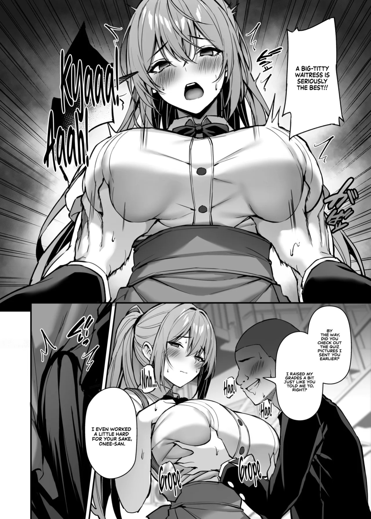 [Mofurentei (Xe)] Itsumo Yasashii Oneesan Wa Boku No Inai Aida Ni 2 | My Kind Onee-san, While I was away... 2 [English] [Sonarin迫] [Digital]