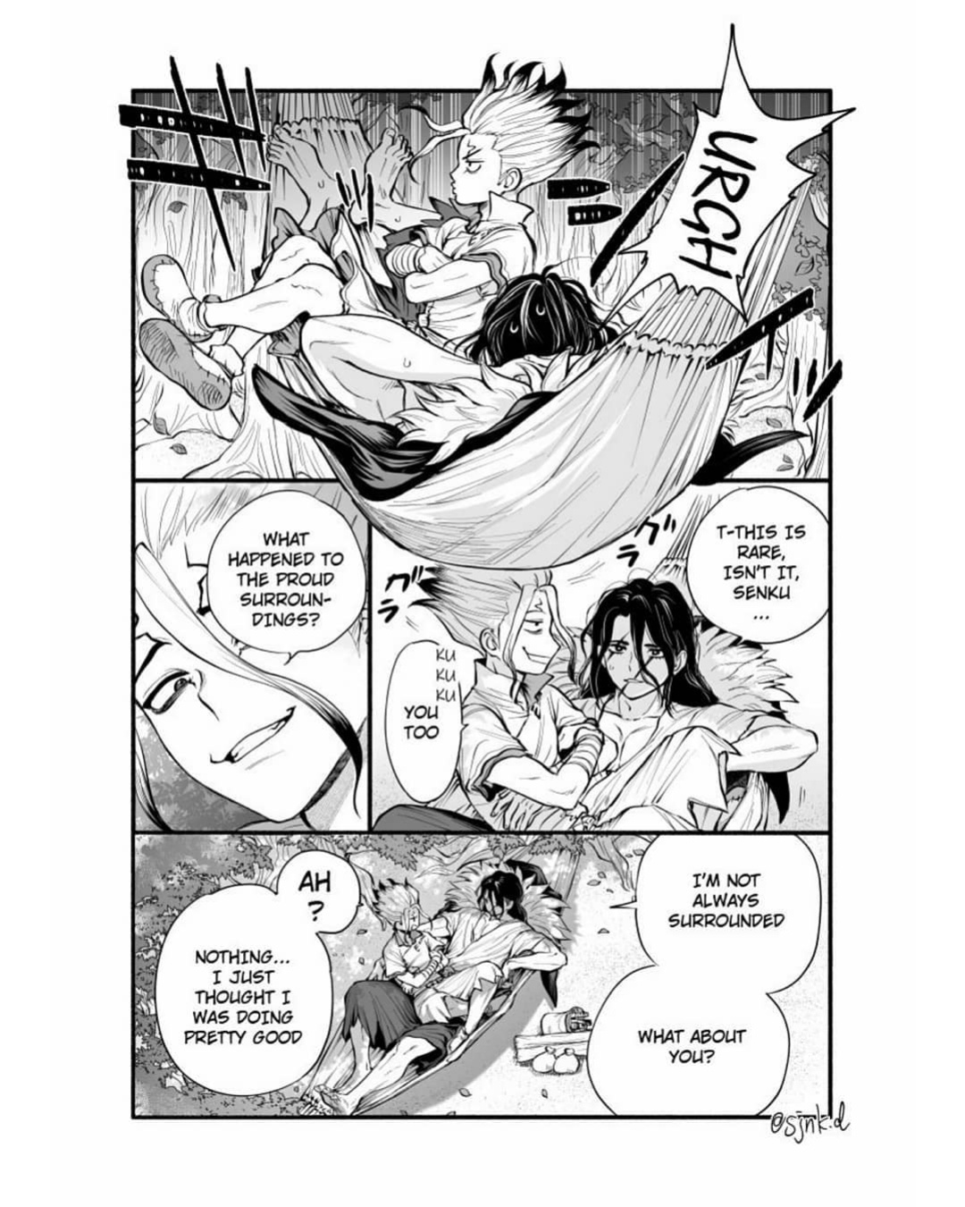 [Sujiniku] TsukaSen Log (Dr.STONE)
