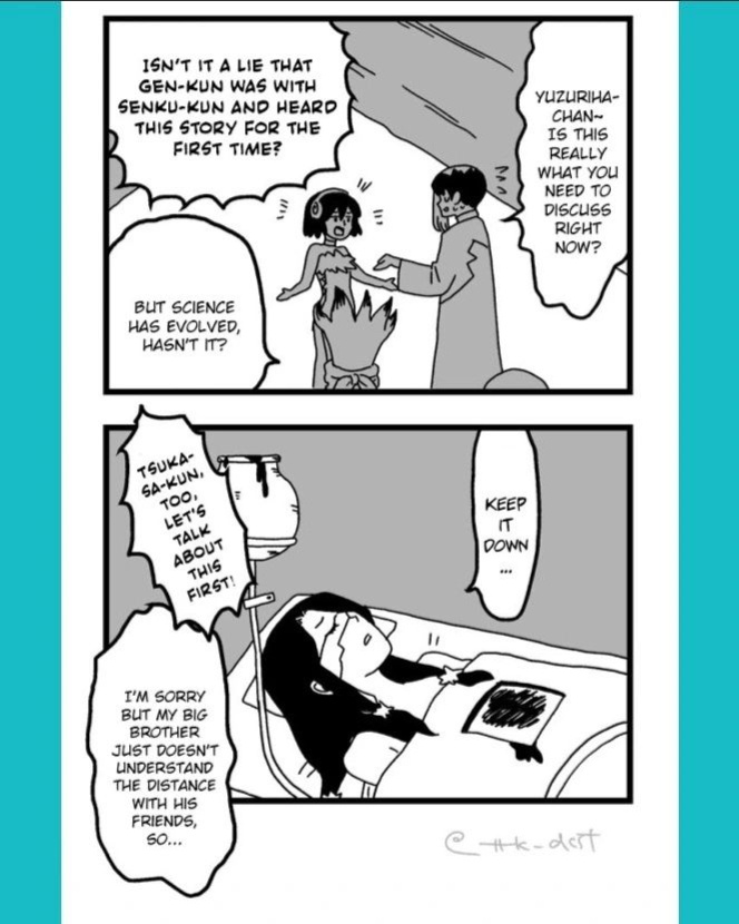 [Totokomachi] TsukaSen log 2 - (Dr.STONE)
