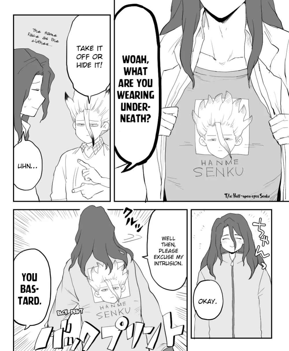 [Habakani (buna)] Tsukasen Log (Dr. Stone)