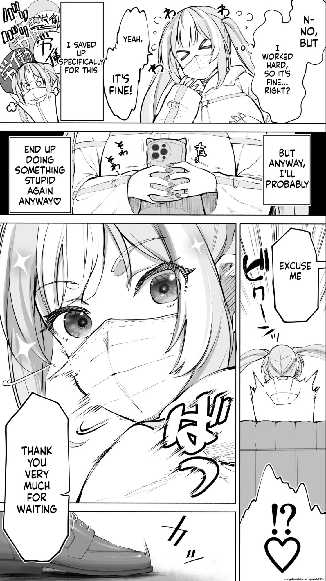 [STUDIO HUAN (Raidon)] Iki Jigoku Refle ni Ochiru Tenshi Kaiwai-chan ♥ | An "Angel-Style" Girl Succumbing to Orgasm-Inducing Hellish Massage ♥ [English]