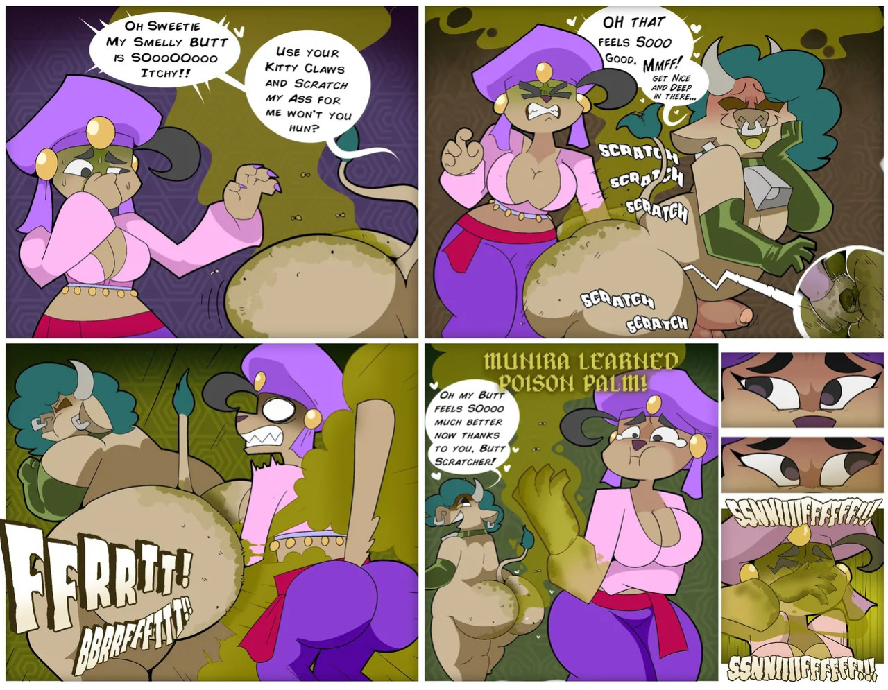 [Squiddy62] Scratching Derri's Ass