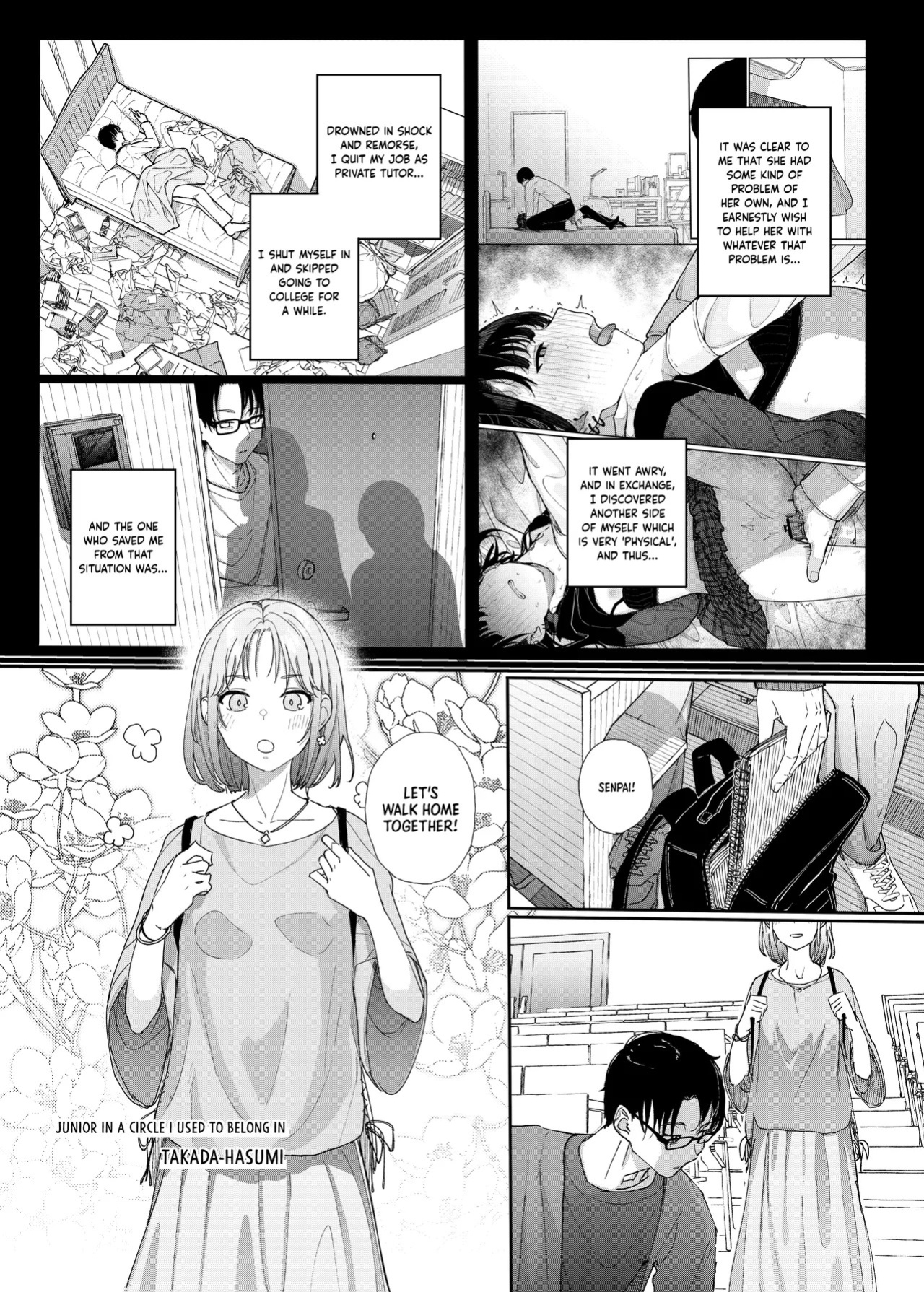 [Karamomo Tart (Kindatsu)] Majime na dake ga Torie no Boku ga Hametsu Ganbou no Seito ni Seiheki o Guchagucha ni Yugama sareta Hanashi 2 ~Dakara Boku wa Katei Kyoushi o Yameta 2~ Part 1 [Digital] [English] [Pinandhita論理型]
