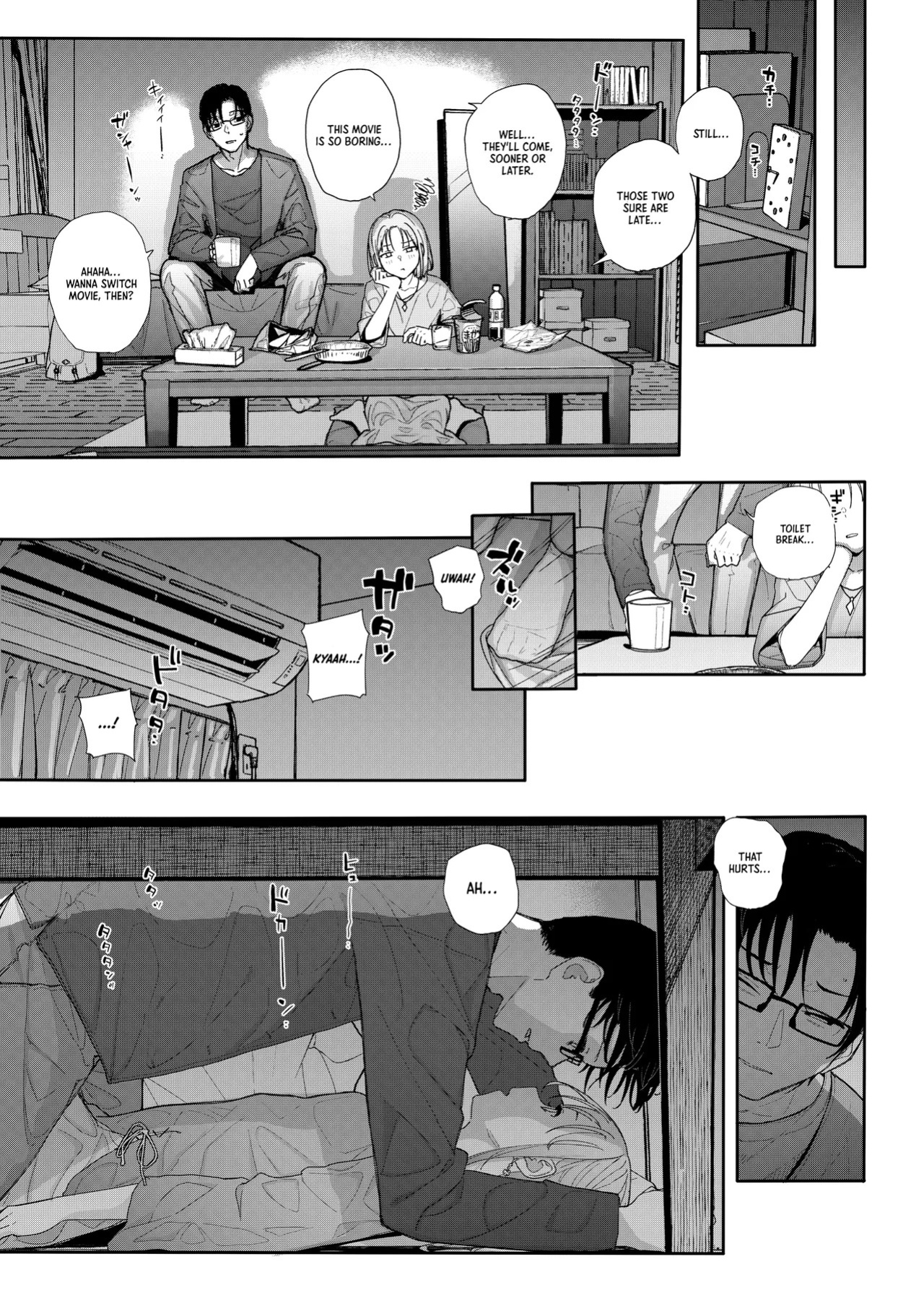 [Karamomo Tart (Kindatsu)] Majime na dake ga Torie no Boku ga Hametsu Ganbou no Seito ni Seiheki o Guchagucha ni Yugama sareta Hanashi 2 ~Dakara Boku wa Katei Kyoushi o Yameta 2~ Part 1 [Digital] [English] [Pinandhita論理型]