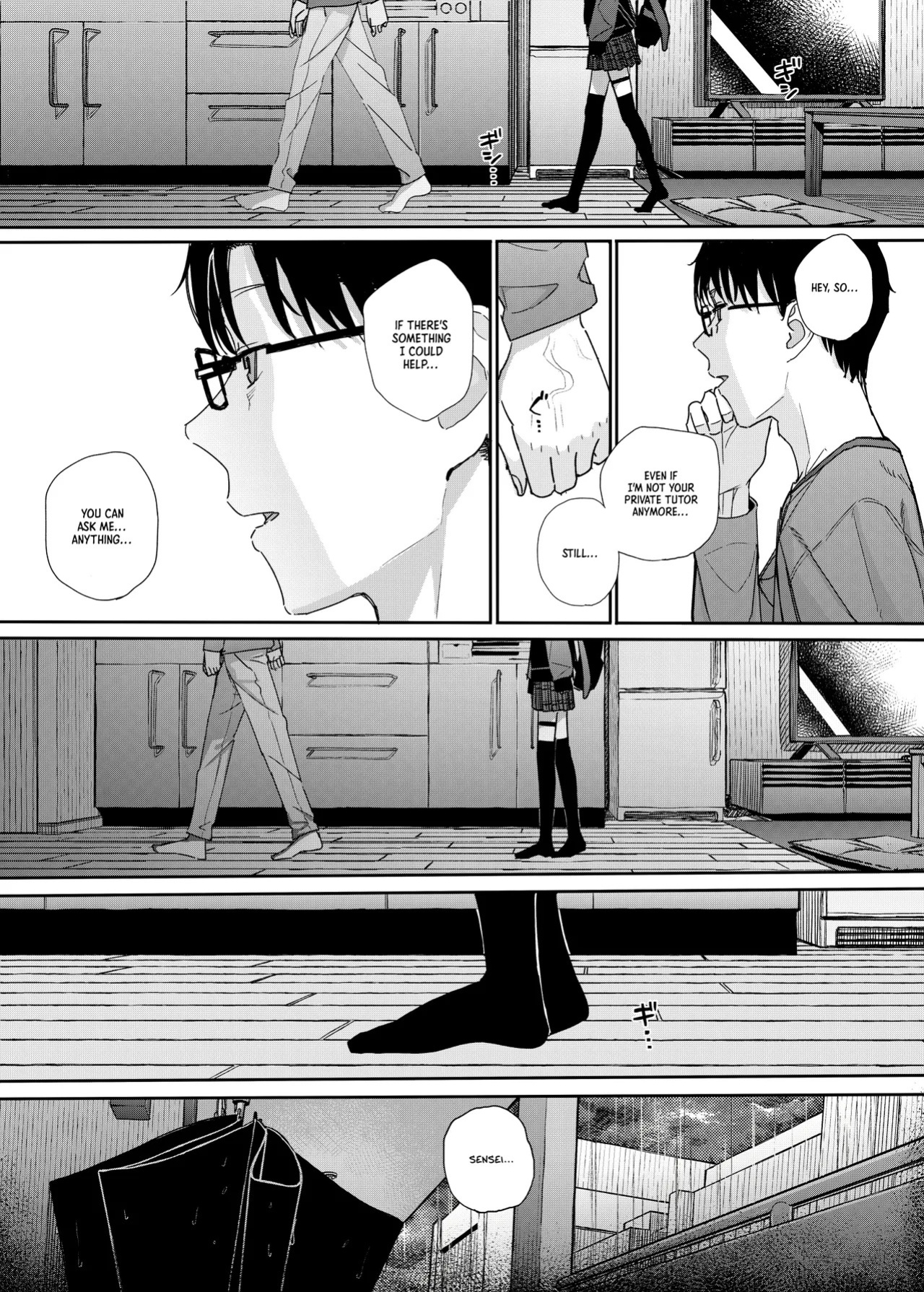 [Karamomo Tart (Kindatsu)] Majime na dake ga Torie no Boku ga Hametsu Ganbou no Seito ni Seiheki o Guchagucha ni Yugama sareta Hanashi 2 ~Dakara Boku wa Katei Kyoushi o Yameta 2~ Part 1 [Digital] [English] [Pinandhita論理型]