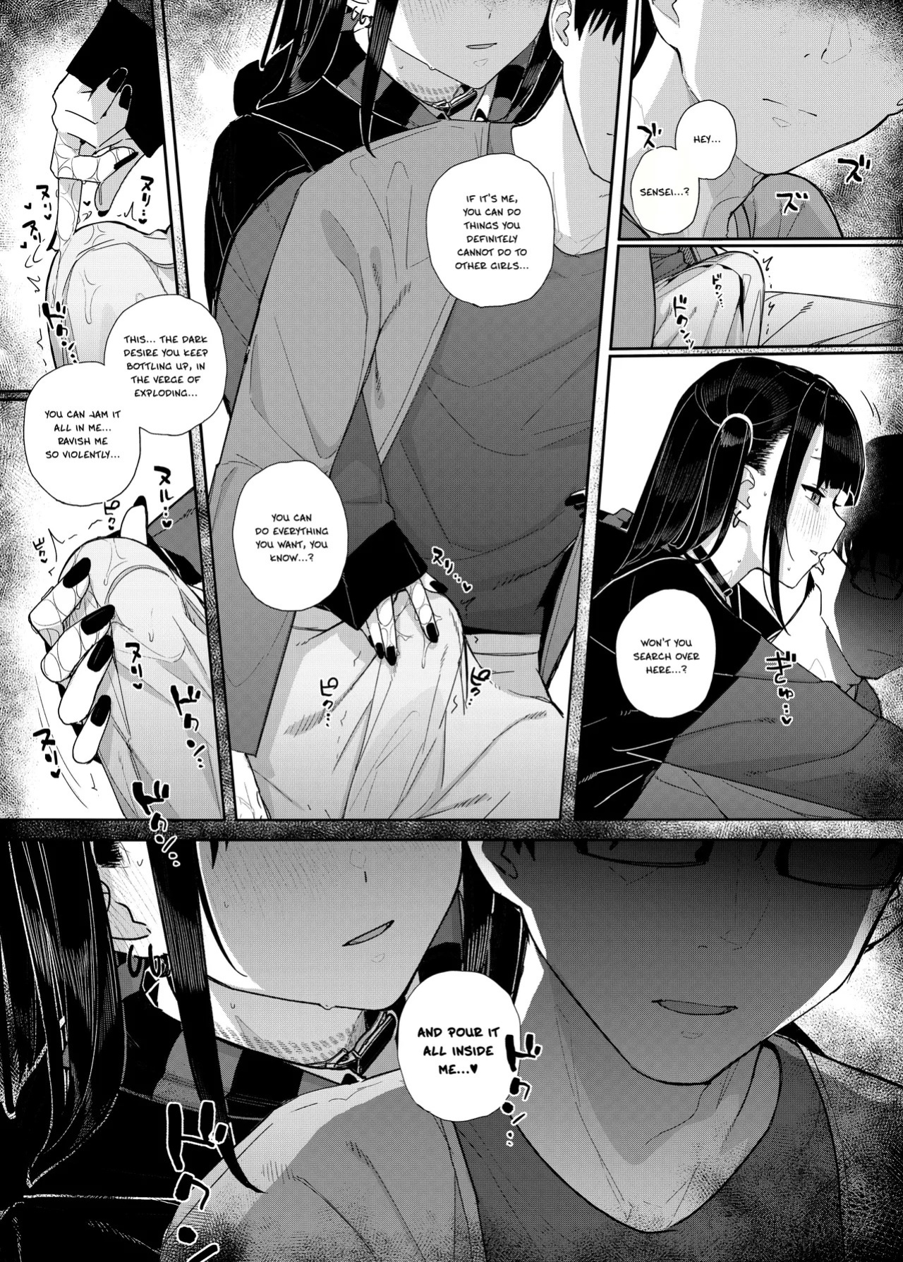 [Karamomo Tart (Kindatsu)] Majime na dake ga Torie no Boku ga Hametsu Ganbou no Seito ni Seiheki o Guchagucha ni Yugama sareta Hanashi 2 ~Dakara Boku wa Katei Kyoushi o Yameta 2~ Part 1 [Digital] [English] [Pinandhita論理型]