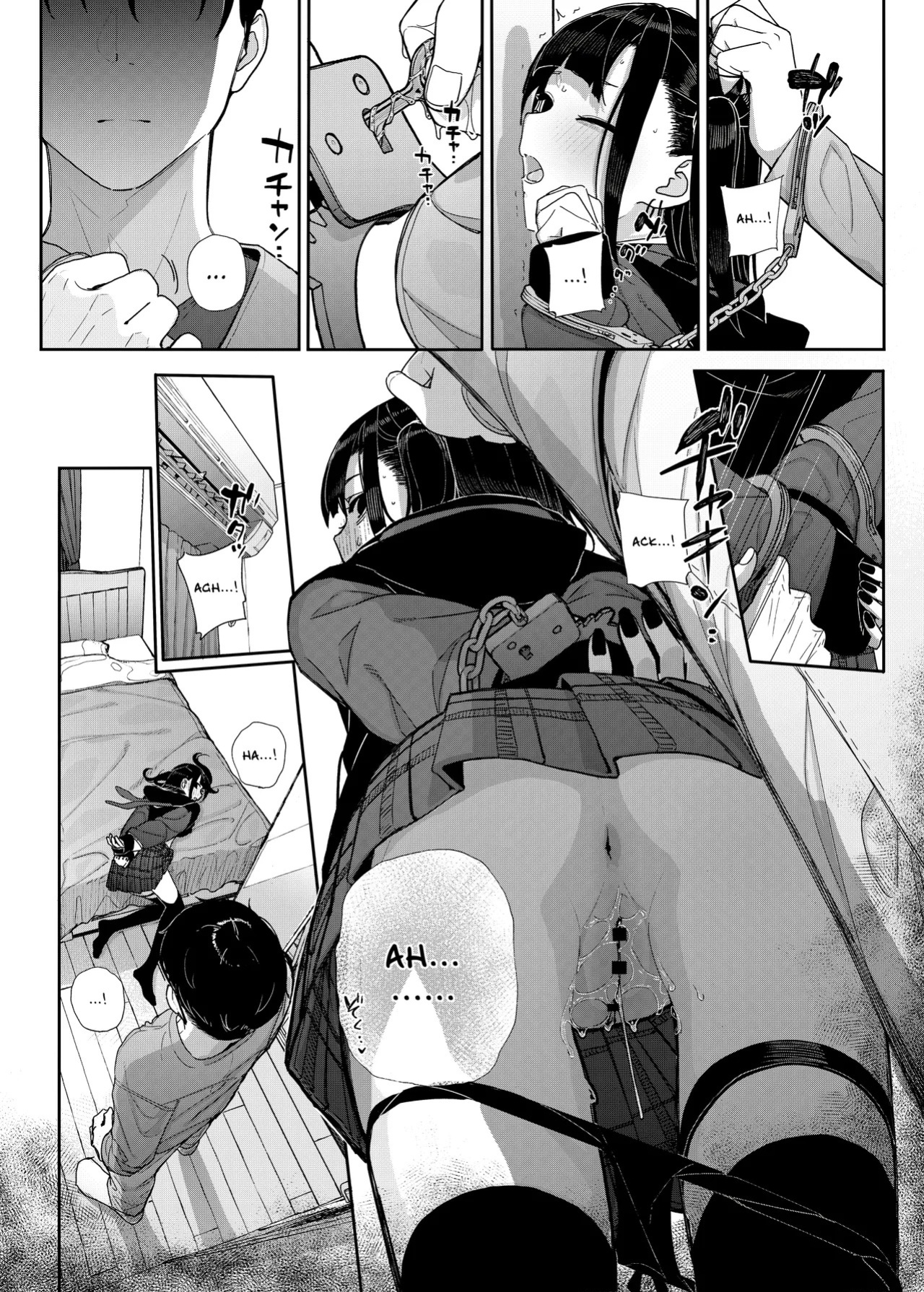 [Karamomo Tart (Kindatsu)] Majime na dake ga Torie no Boku ga Hametsu Ganbou no Seito ni Seiheki o Guchagucha ni Yugama sareta Hanashi 2 ~Dakara Boku wa Katei Kyoushi o Yameta 2~ Part 1 [Digital] [English] [Pinandhita論理型]