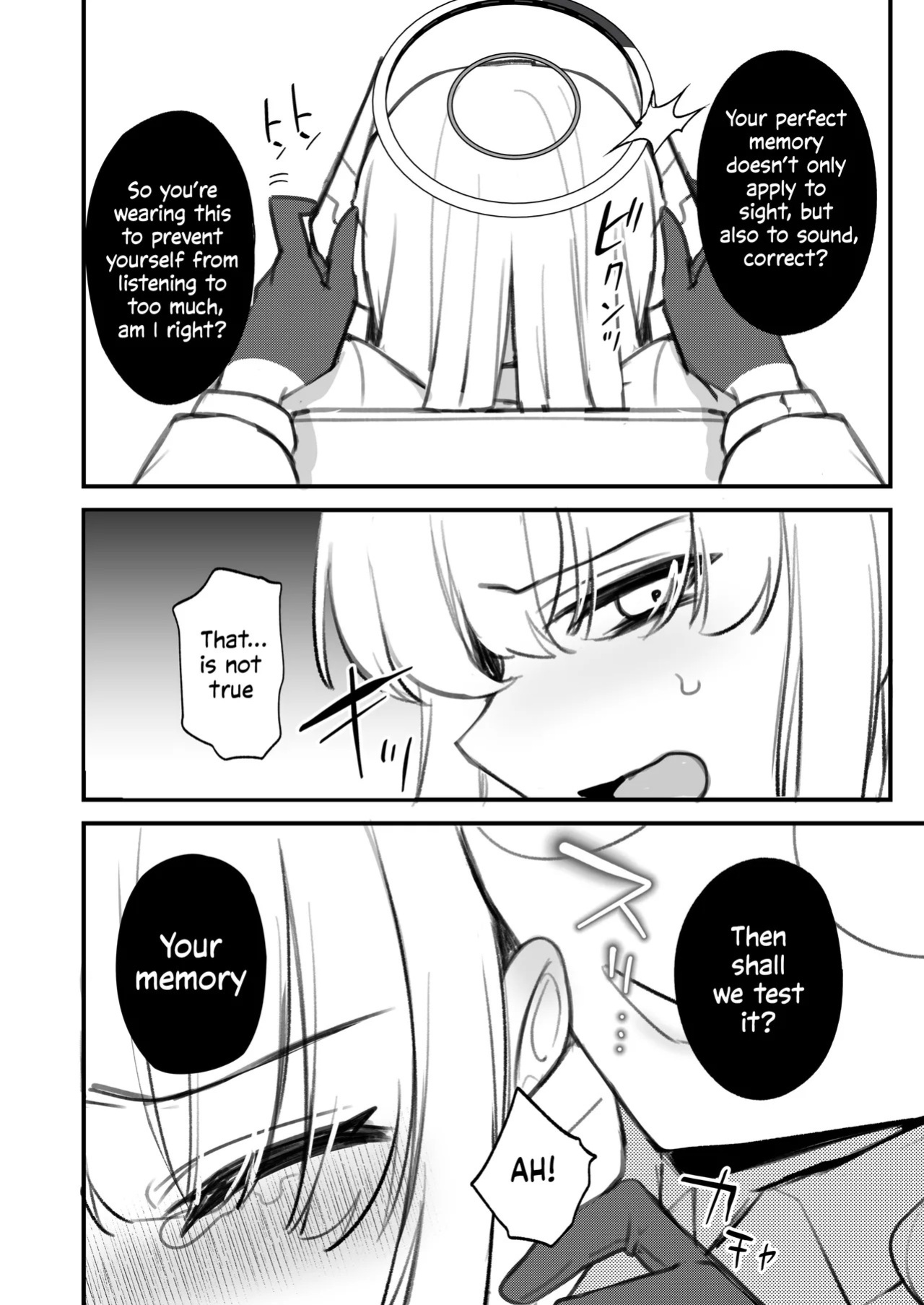 [Yajirushi Key (Hoshina Meito)] Futanari Kusuri o Morareta Noa ga Makeru Hanashi (Blue Archive) [English] [Digital]
