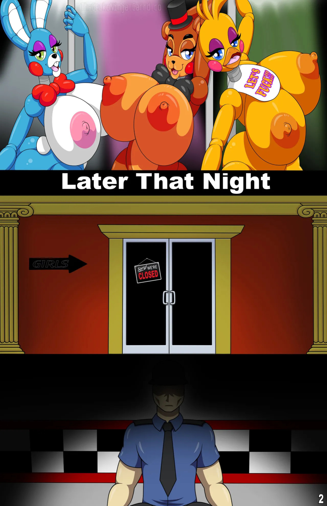 [TheGeckoNinja] Five Fucks at Freddy's 2 (Ongoing)