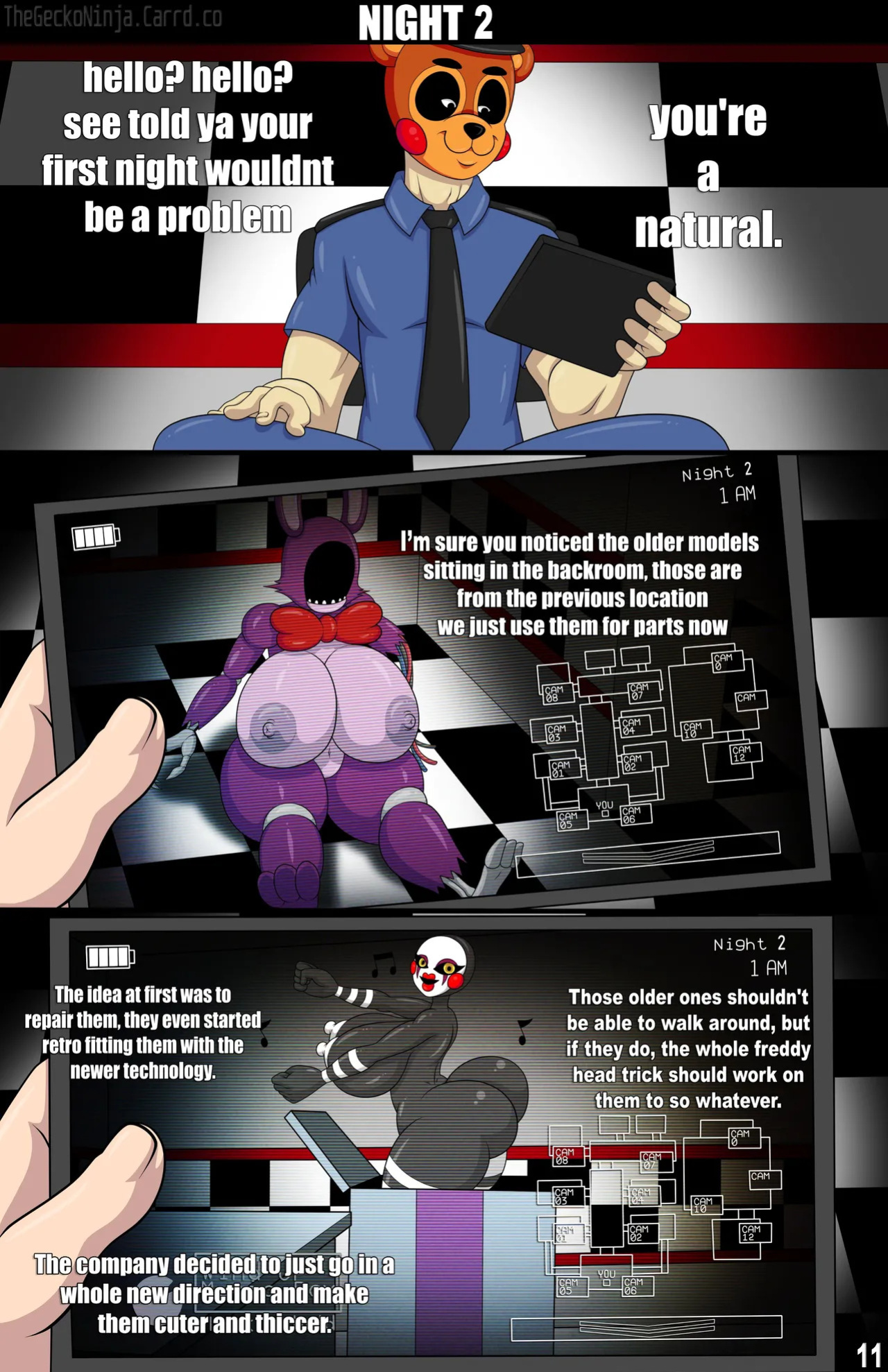 [TheGeckoNinja] Five Fucks at Freddy's 2 (Ongoing)