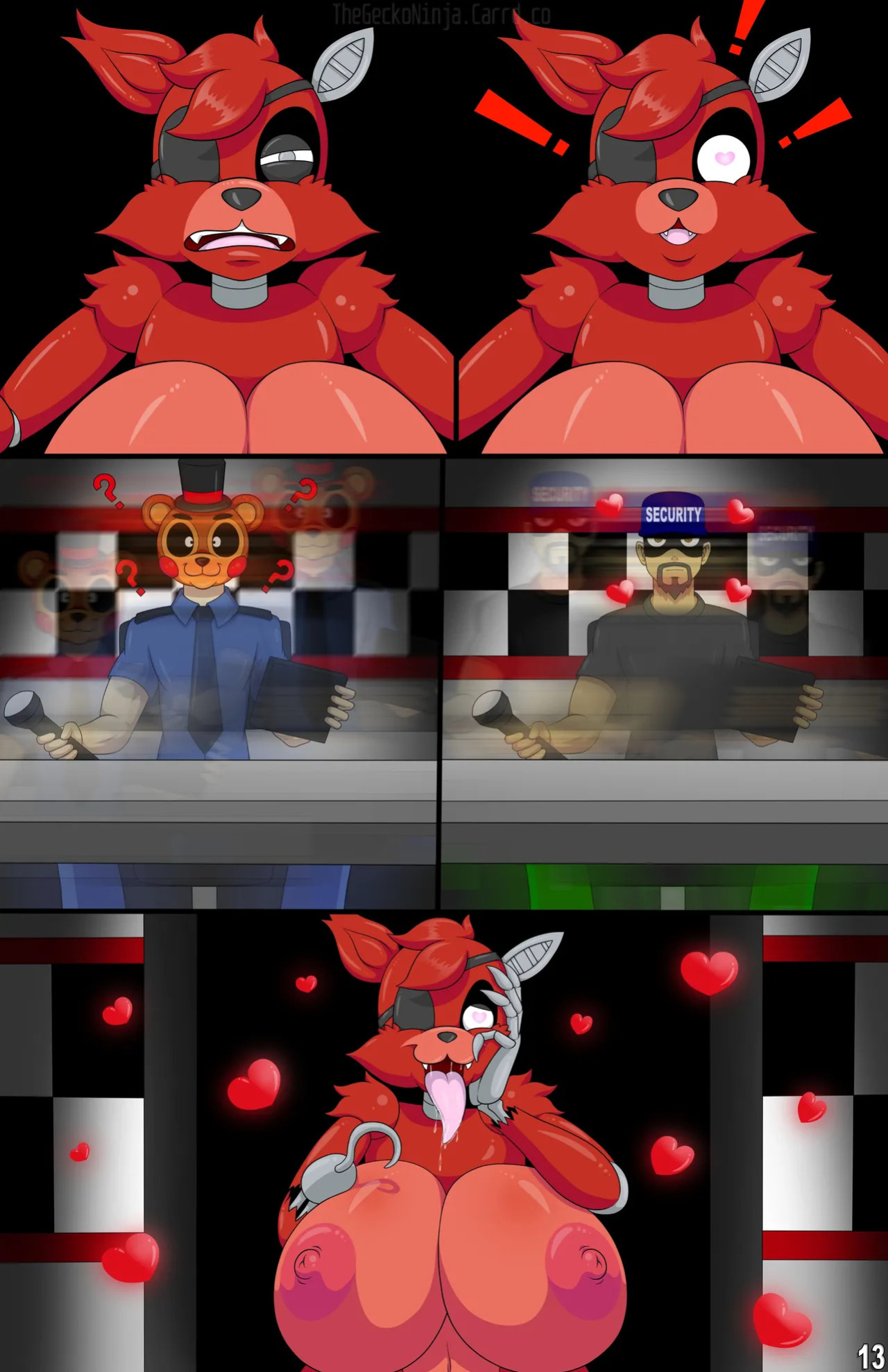 [TheGeckoNinja] Five Fucks at Freddy's 2 (Ongoing)