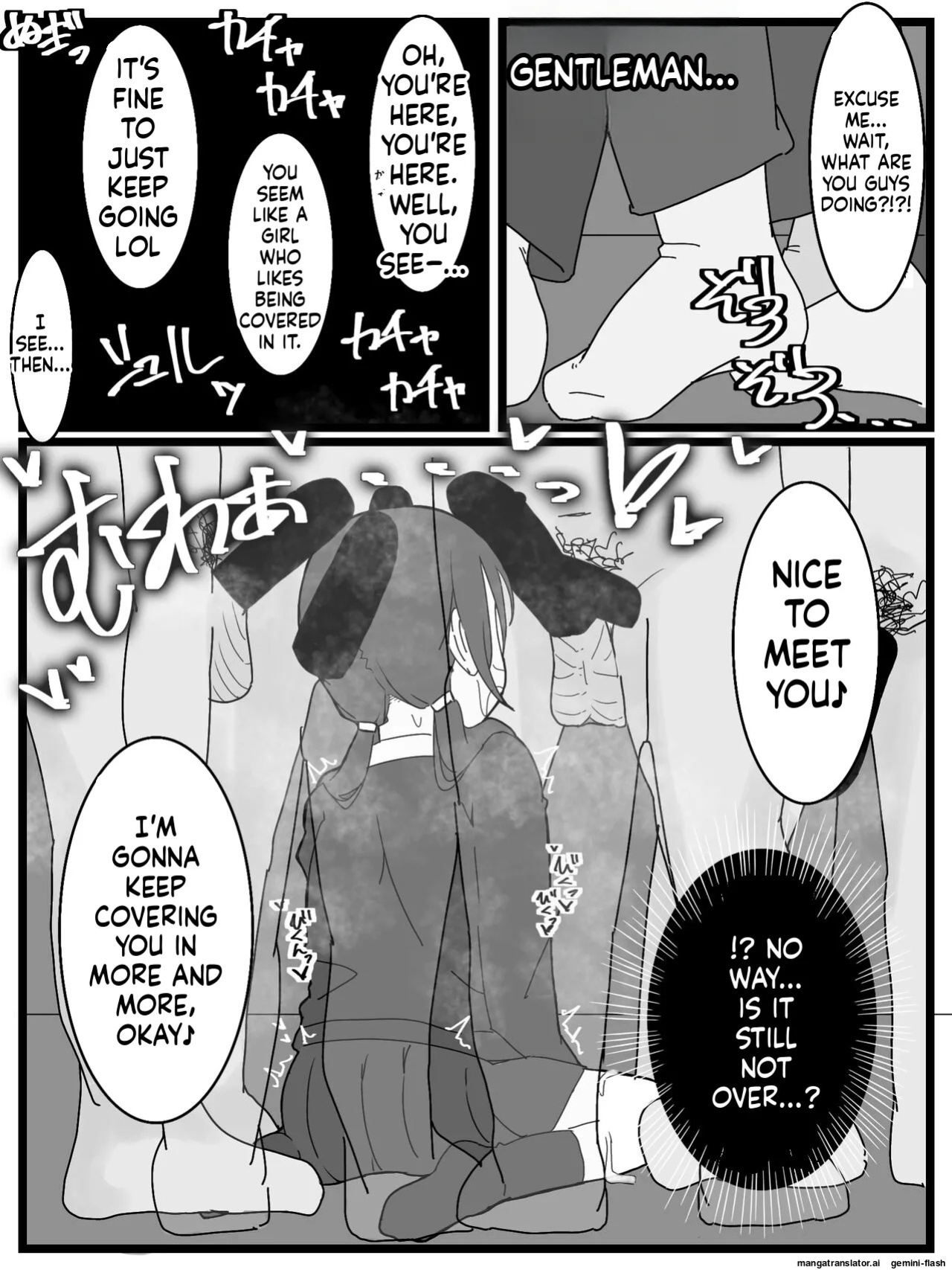 [Fuaku Yuu (Yufuck)] Bukkake Off Kai Sanka Kibou! [MTL]