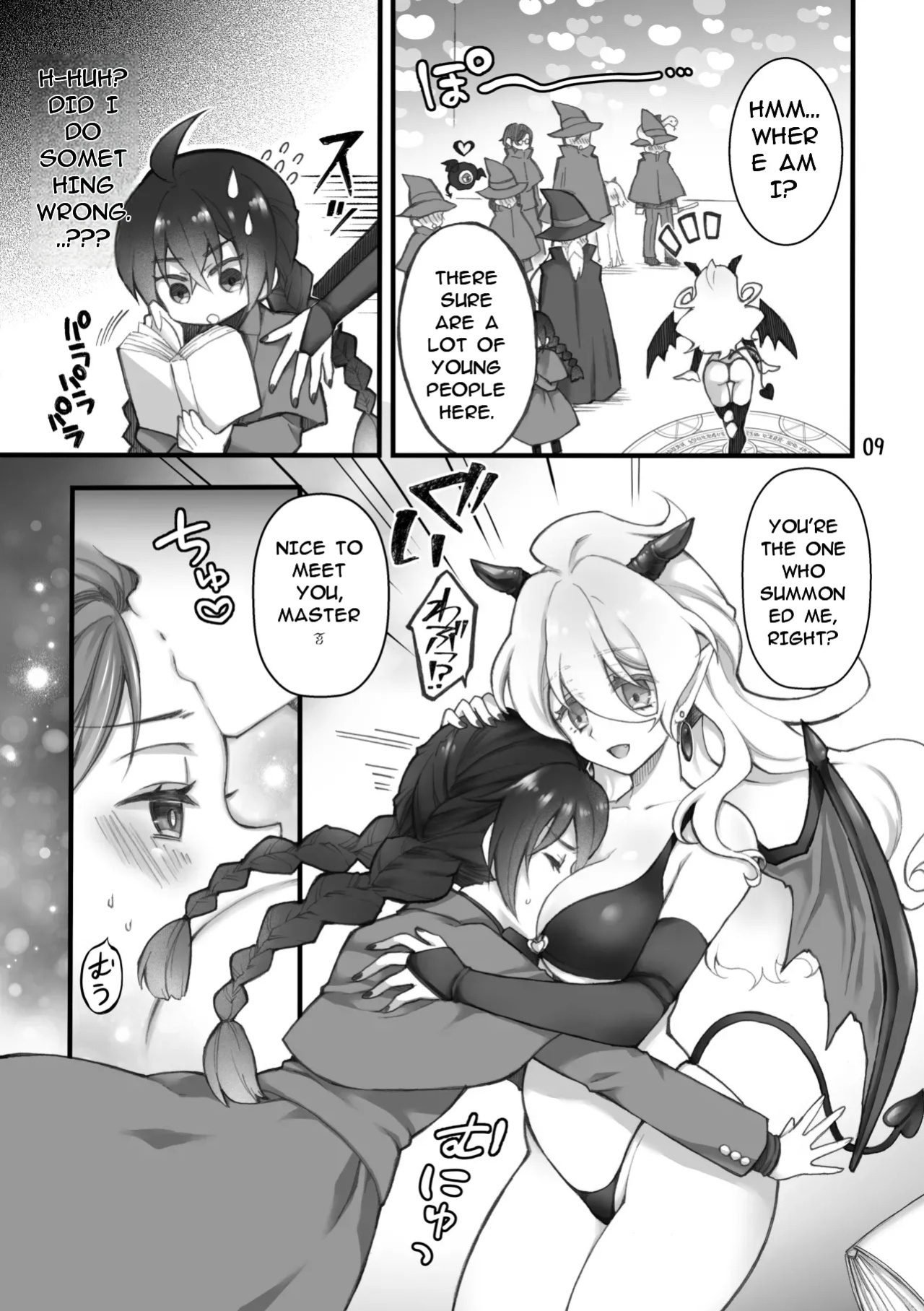 {Sasya (Sachie)] The summoned creature was a hermaphrodite succubus. I (MTL)