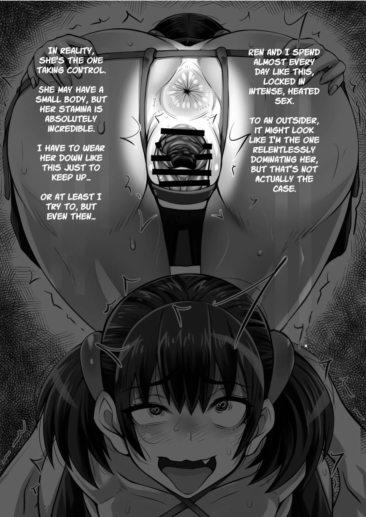 [Oreteki18kin] My Longtime Slutty Sexfriend Became An Erotic and Busty Babe [English] [Solid Rose]