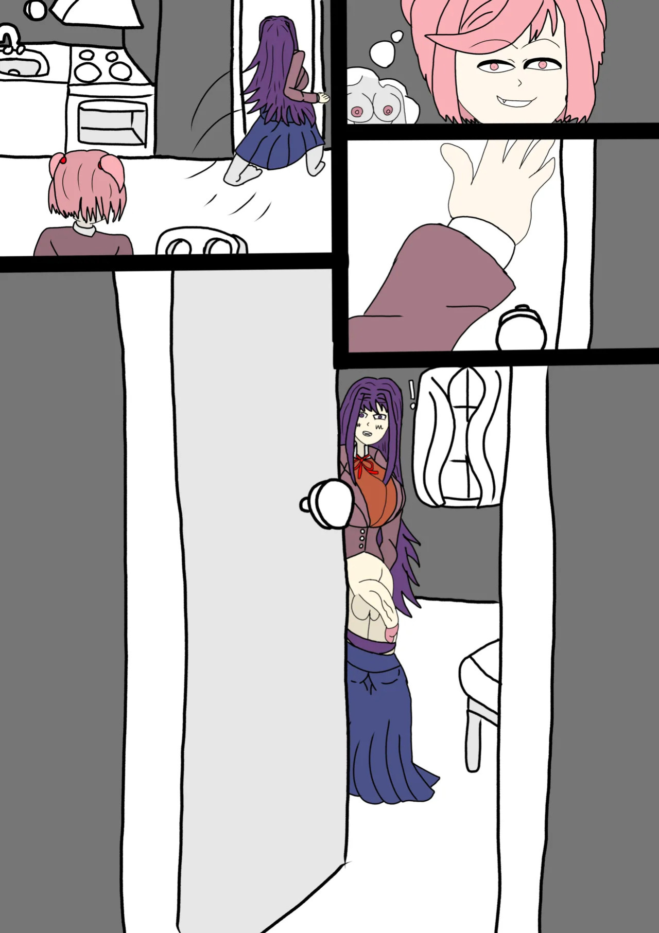 Tea Time with Yuri and Natsuki (DDLC)