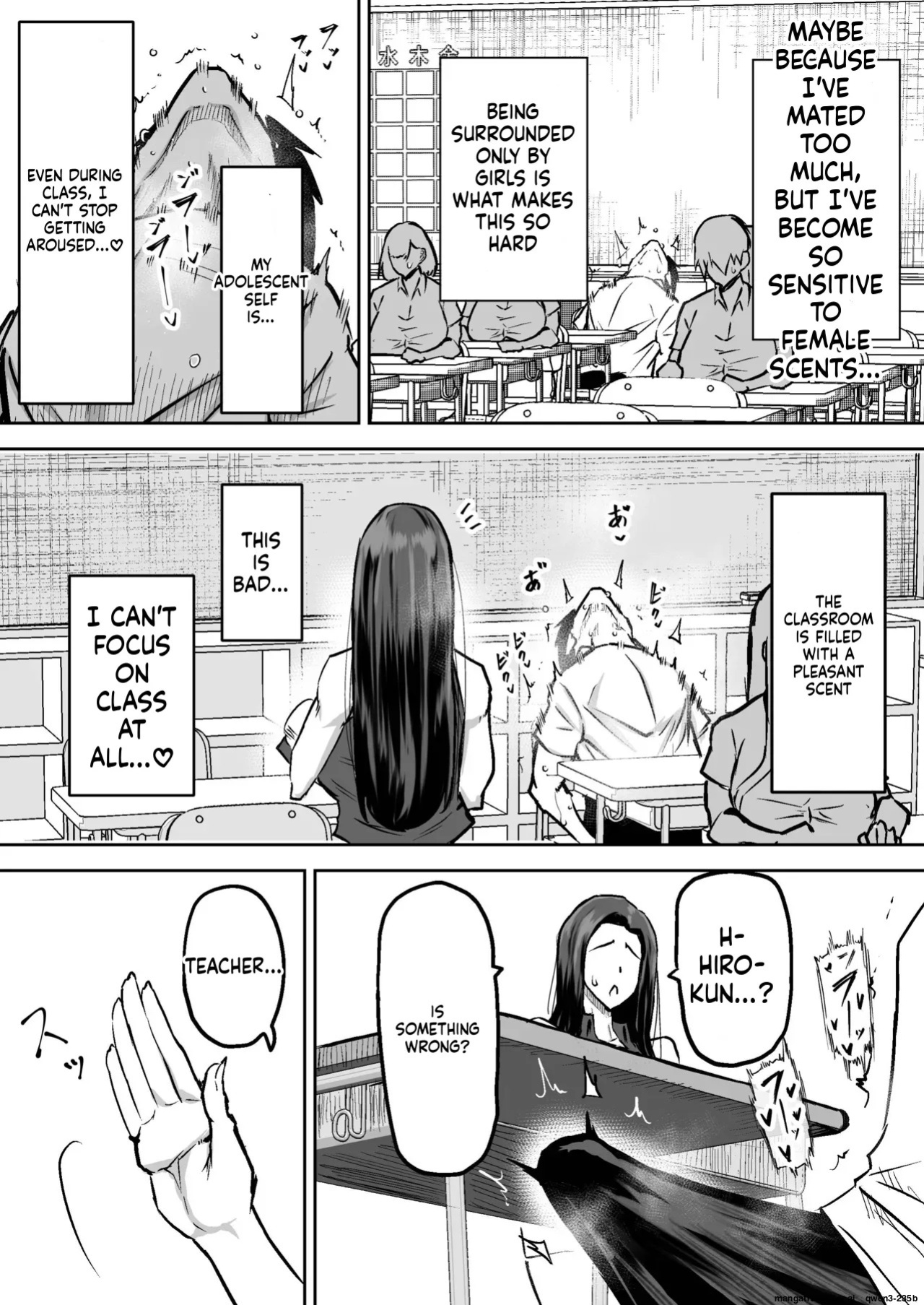[Chae] Teacher. Everyone's jerking off way too much and I can't concentrate on class. Can I get someone to jerk me off and make me cum?