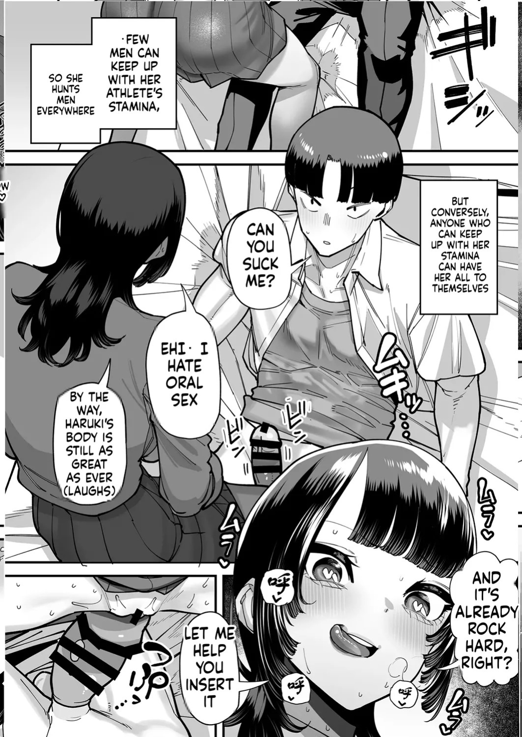 [Takashima] Sefri no Osananajimi o Shiranai Ossan ni Netorareta Hanashi - Basukebu-chan wa Seiyoku ga Tsuyosugiru Gaiden[English][MTL]