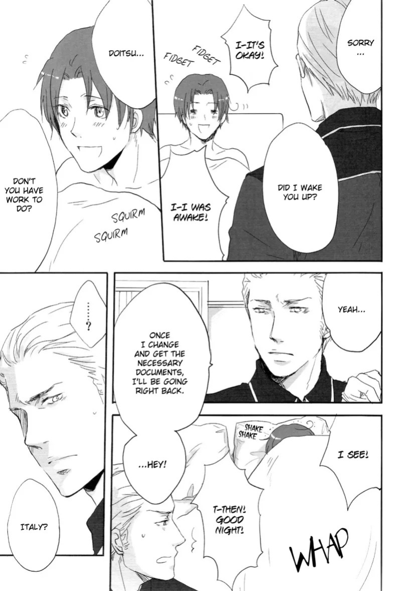 [Nikushoku Shounen (Kozakura Shou)] Kenka no Ato de (Axis Powers Hetalia) [English]