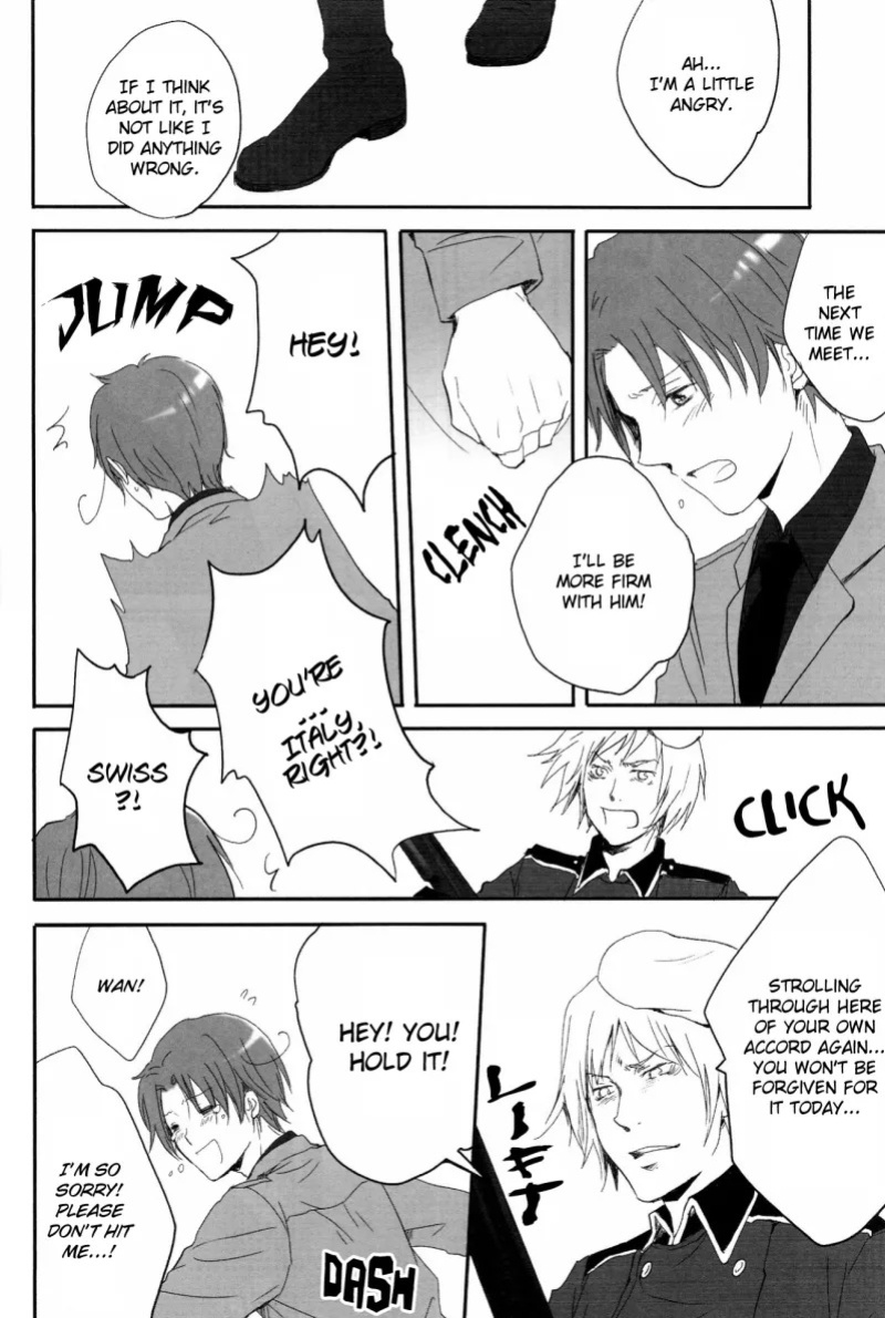[Nikushoku Shounen (Kozakura Shou)] Kenka no Ato de (Axis Powers Hetalia) [English]