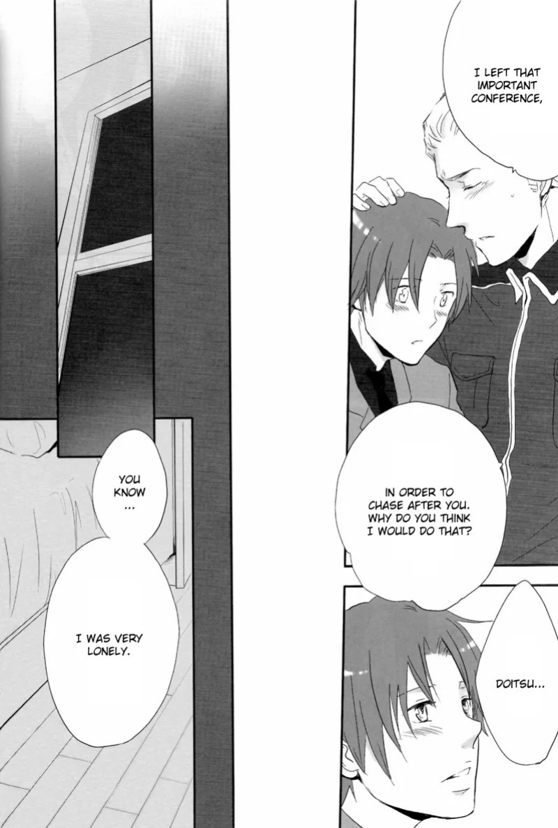 [Nikushoku Shounen (Kozakura Shou)] Kenka no Ato de (Axis Powers Hetalia) [English]