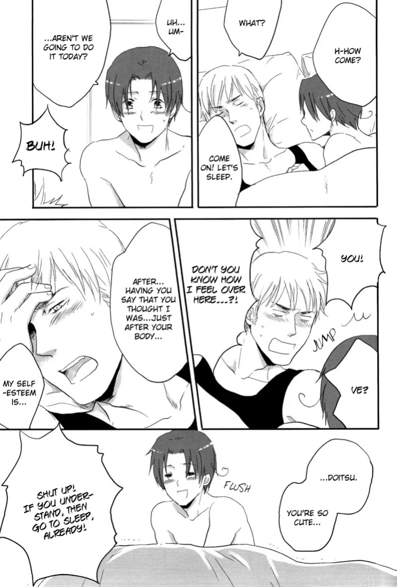 [Nikushoku Shounen (Kozakura Shou)] Kenka no Ato de (Axis Powers Hetalia) [English]