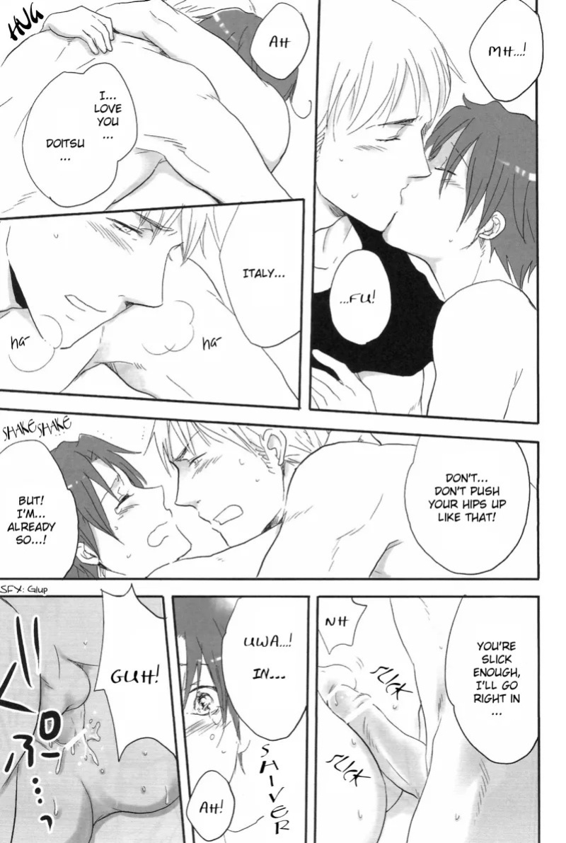 [Nikushoku Shounen (Kozakura Shou)] Kenka no Ato de (Axis Powers Hetalia) [English]