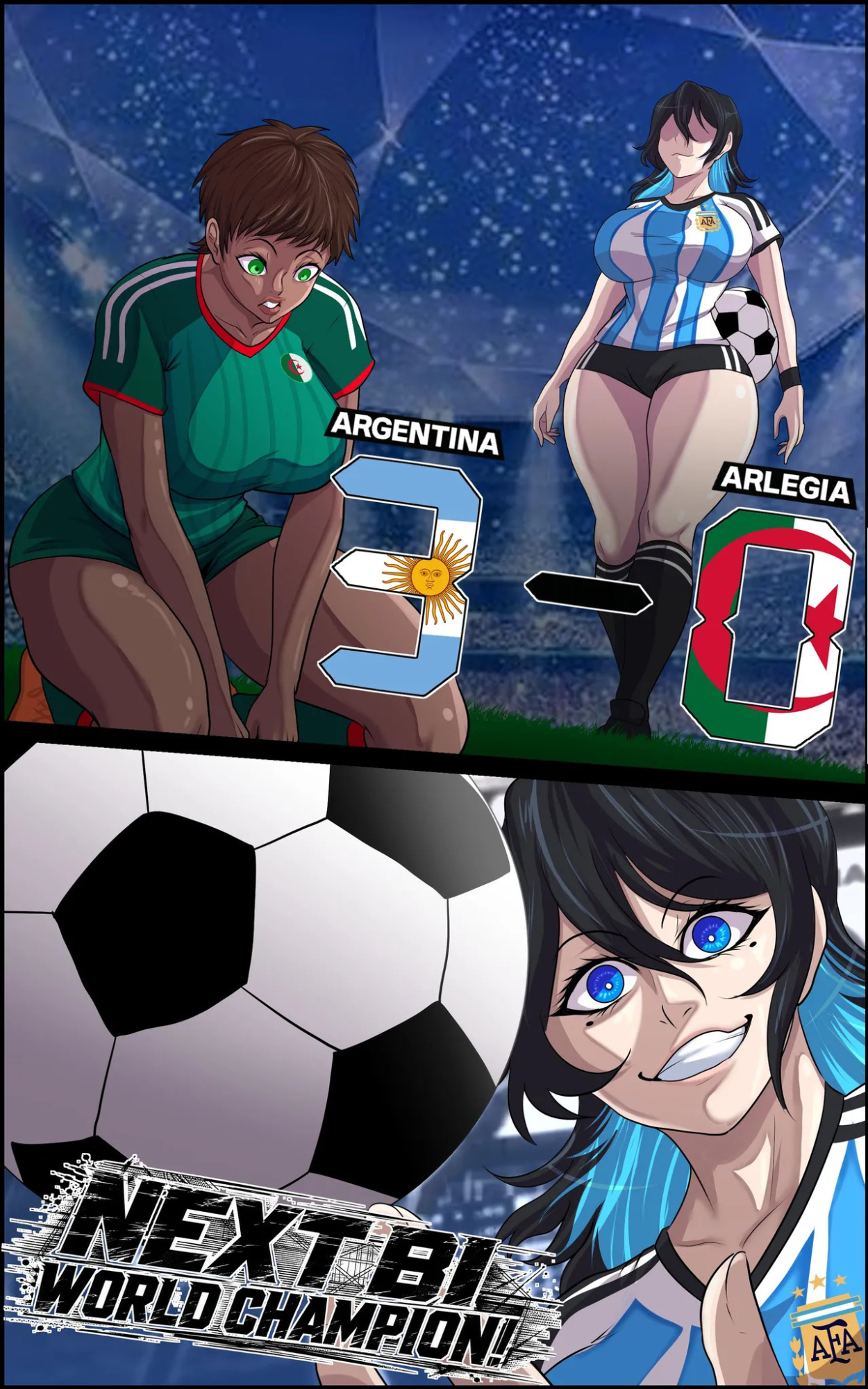 [Flex-JV] Argentina goes to World Cup Girls 2026 (Spanish) [Colorized] (Ongoing)