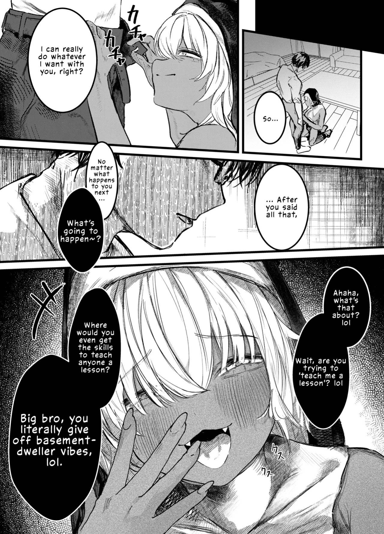 [Gakuraku (gaku)] Kasshoku Gal Sister no Wakarase Shuukyou Kanyuu | The Tanned Gal Nun's "Correction" Religious Recruitment [English] [LKK•Scans]
