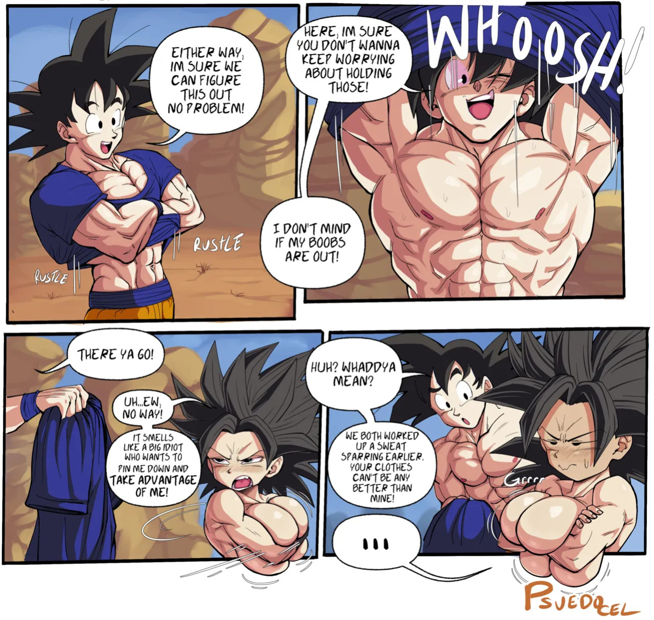 [Pseudocel] Caulifla's Ki Malfunction (Dragon Ball Super)