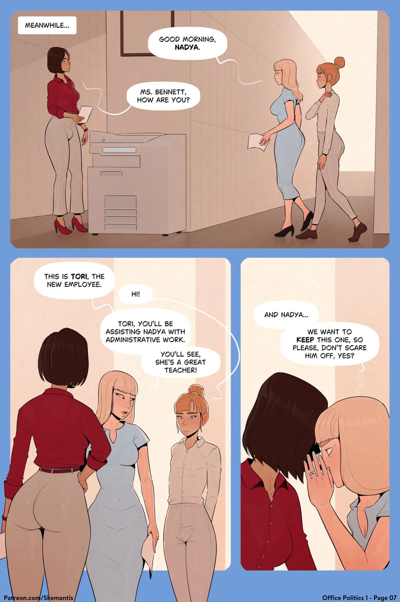 [Skemantis] CYOA - Office Politics: Episode 1-5 [ongoing]