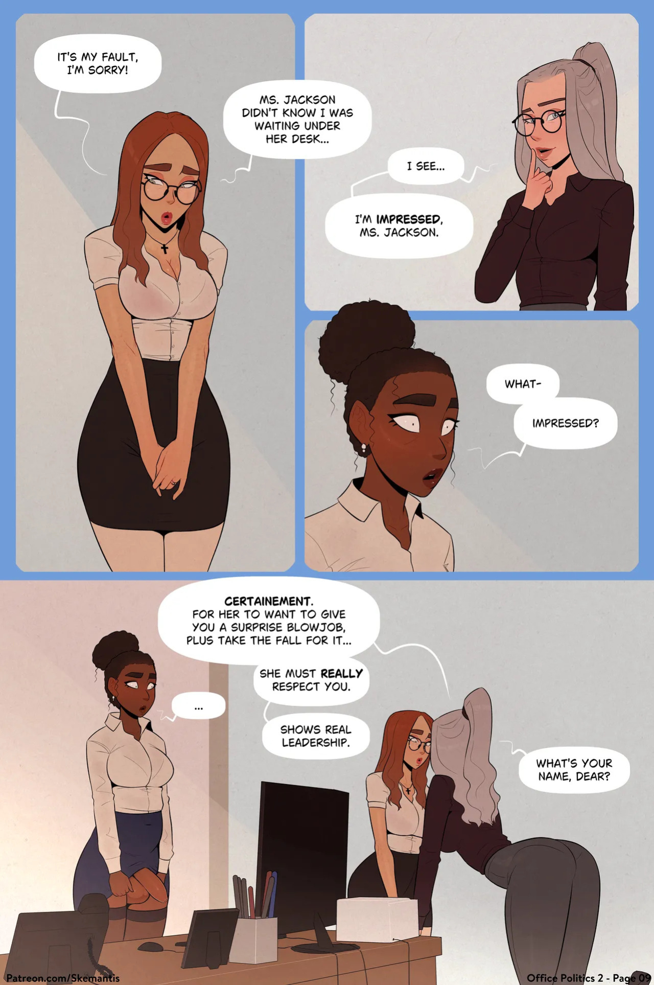 [Skemantis] CYOA - Office Politics: Episode 1-5 [ongoing]