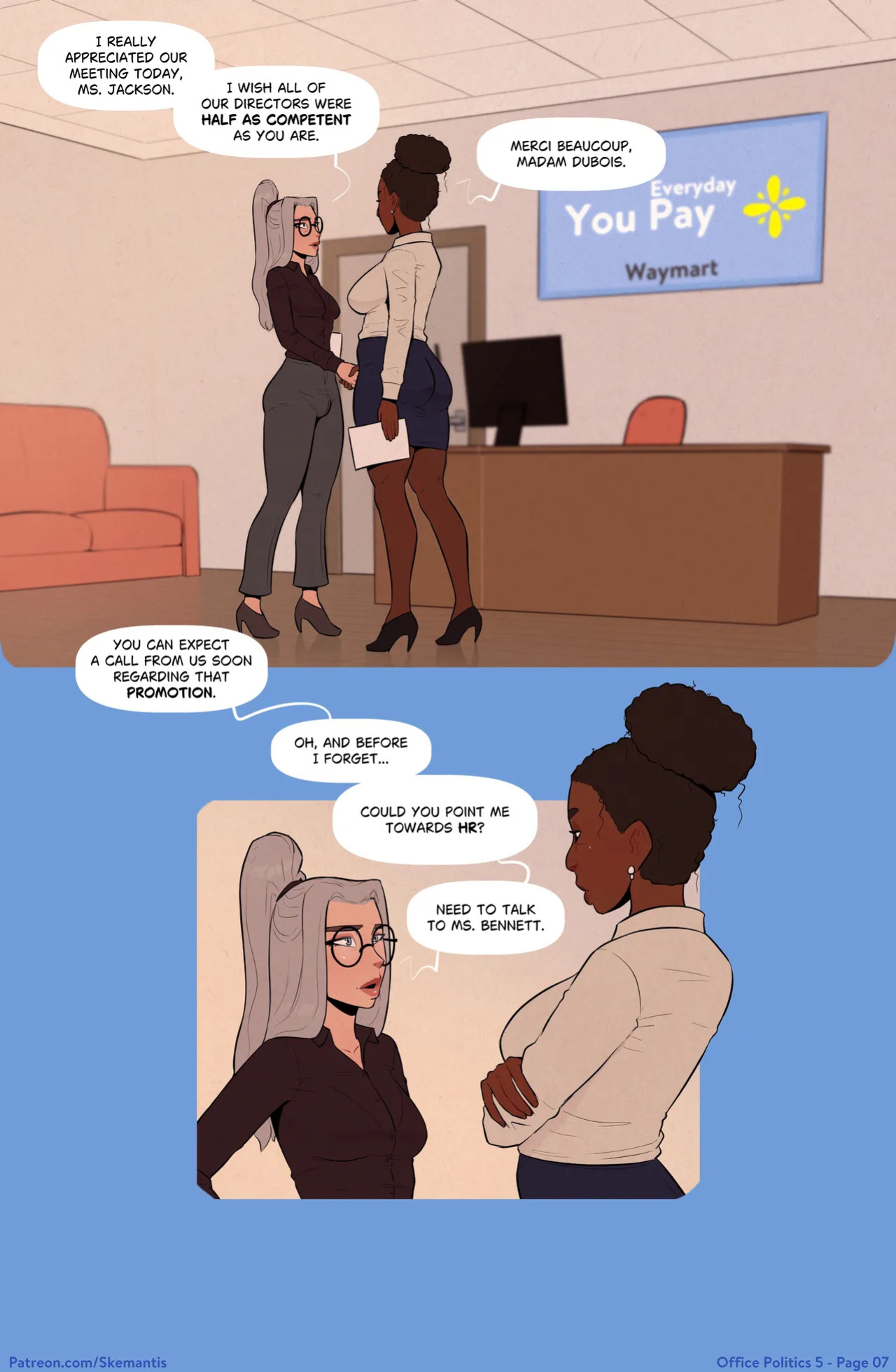 [Skemantis] CYOA - Office Politics: Episode 1-5 [ongoing]