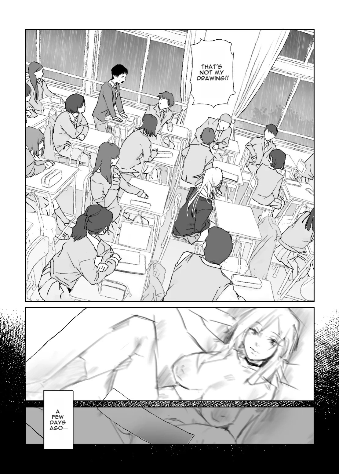 [Poriuretan] A Secret Sketch Session with My Favorite Gyaru [English]
