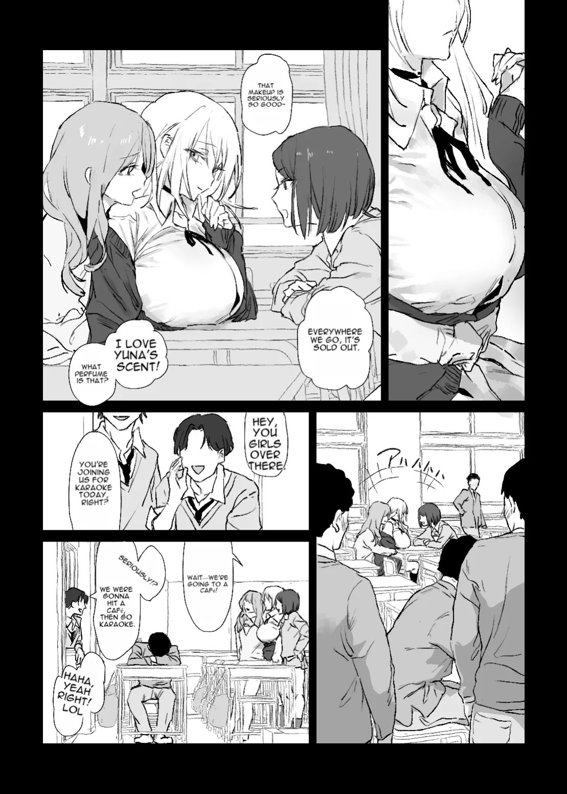 [Poriuretan] A Secret Sketch Session with My Favorite Gyaru [English]