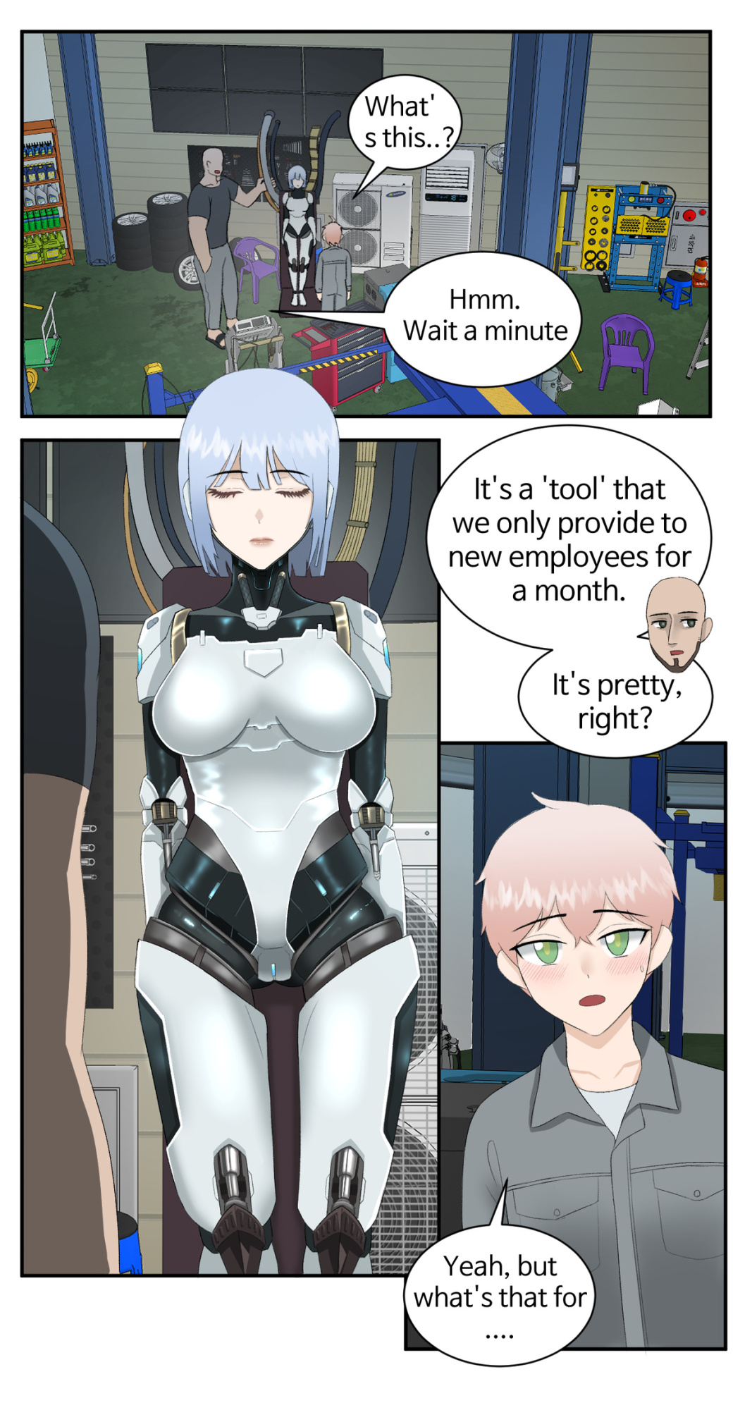 [ho-ze] Android in the garage