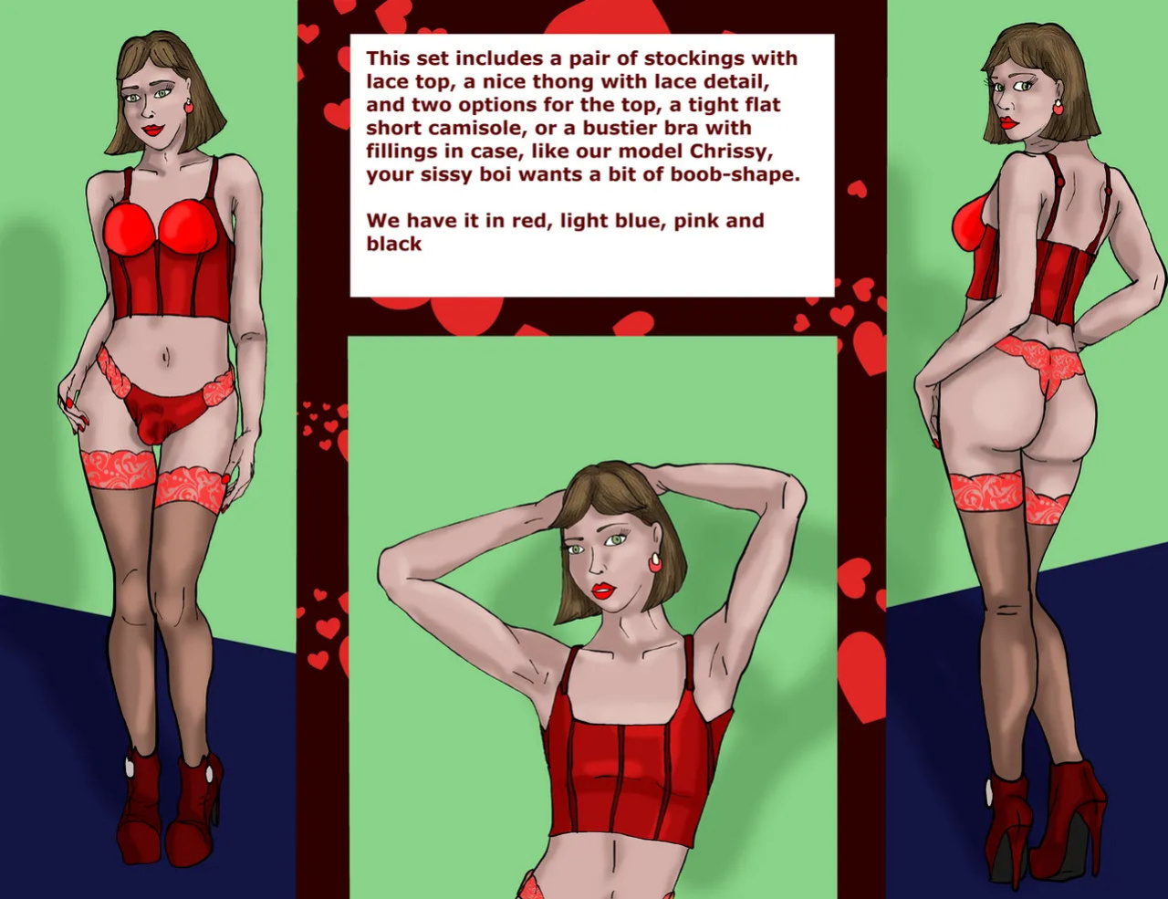 Lingerie Catalog for Sissies