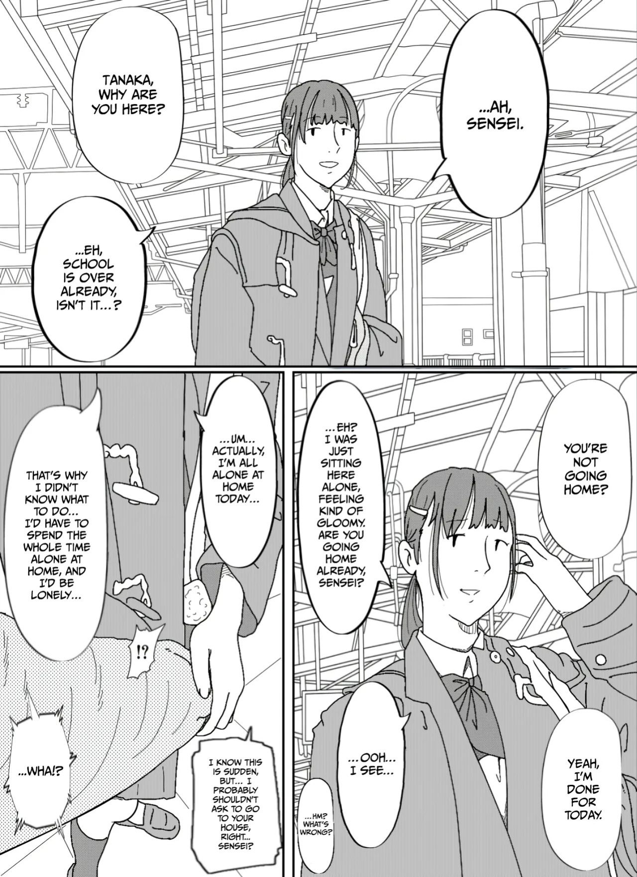 [Circle Kotatubuton] That middle-aged homeroom teacher who pretends to resist but still gives in to his teenage student’s seduction is disgusting. [English] [Gagak_Ireng] [Digital]