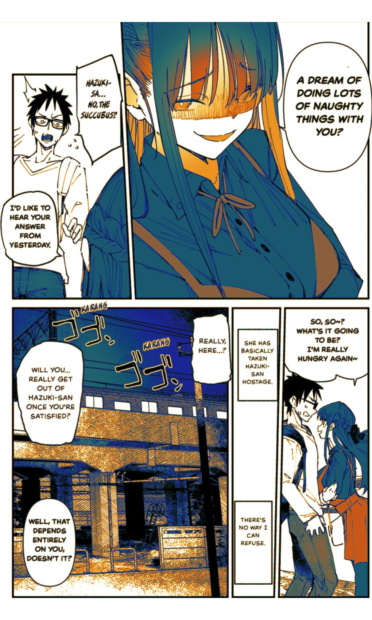 [Hyoco Road (Hyocorou)] Seiso x Hanten ~Onna Tomodachi ga Succubus ga Karada ni Nottorarete Mainichi [Sepia Colored]