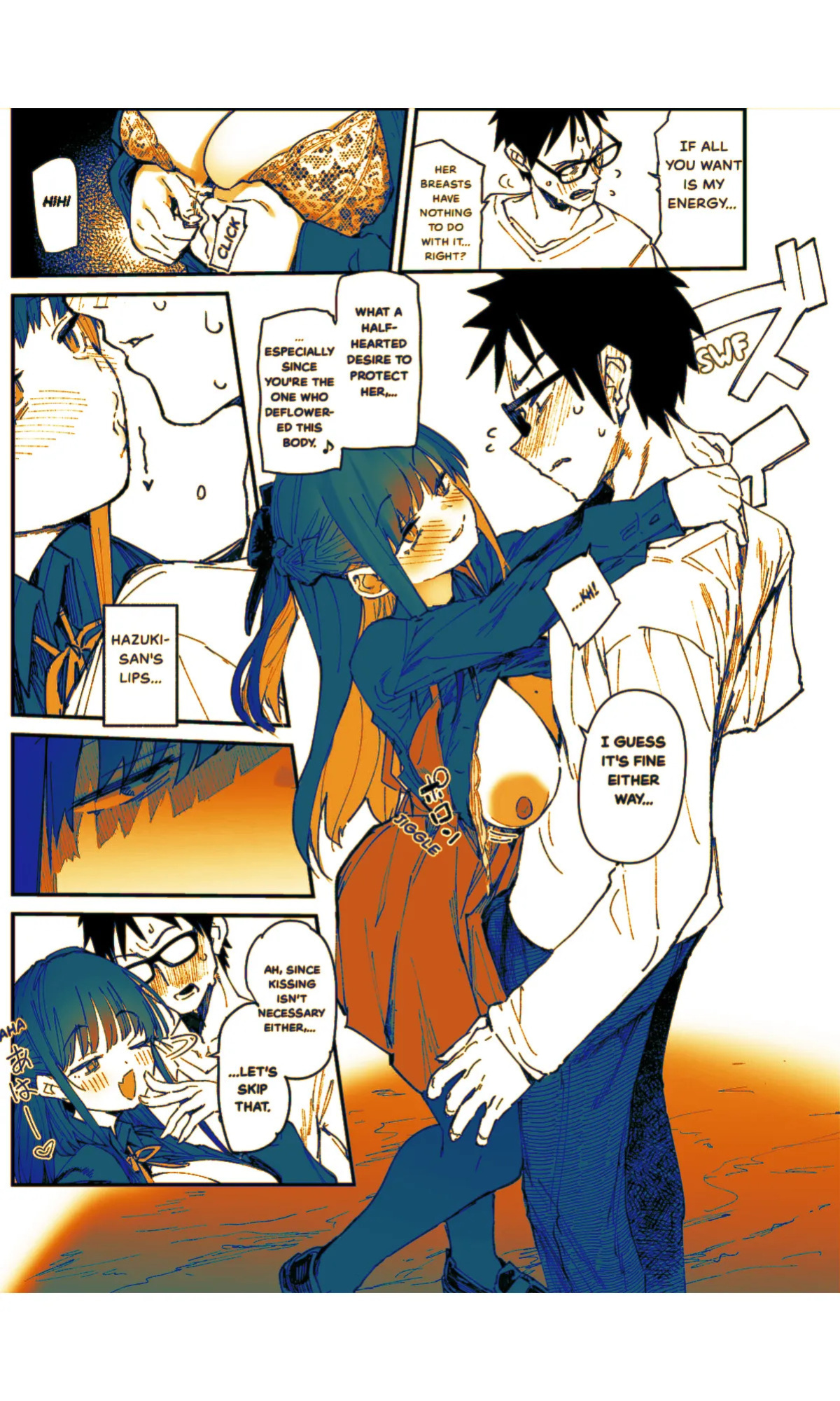[Hyoco Road (Hyocorou)] Seiso x Hanten ~Onna Tomodachi ga Succubus ga Karada ni Nottorarete Mainichi [Sepia Colored]